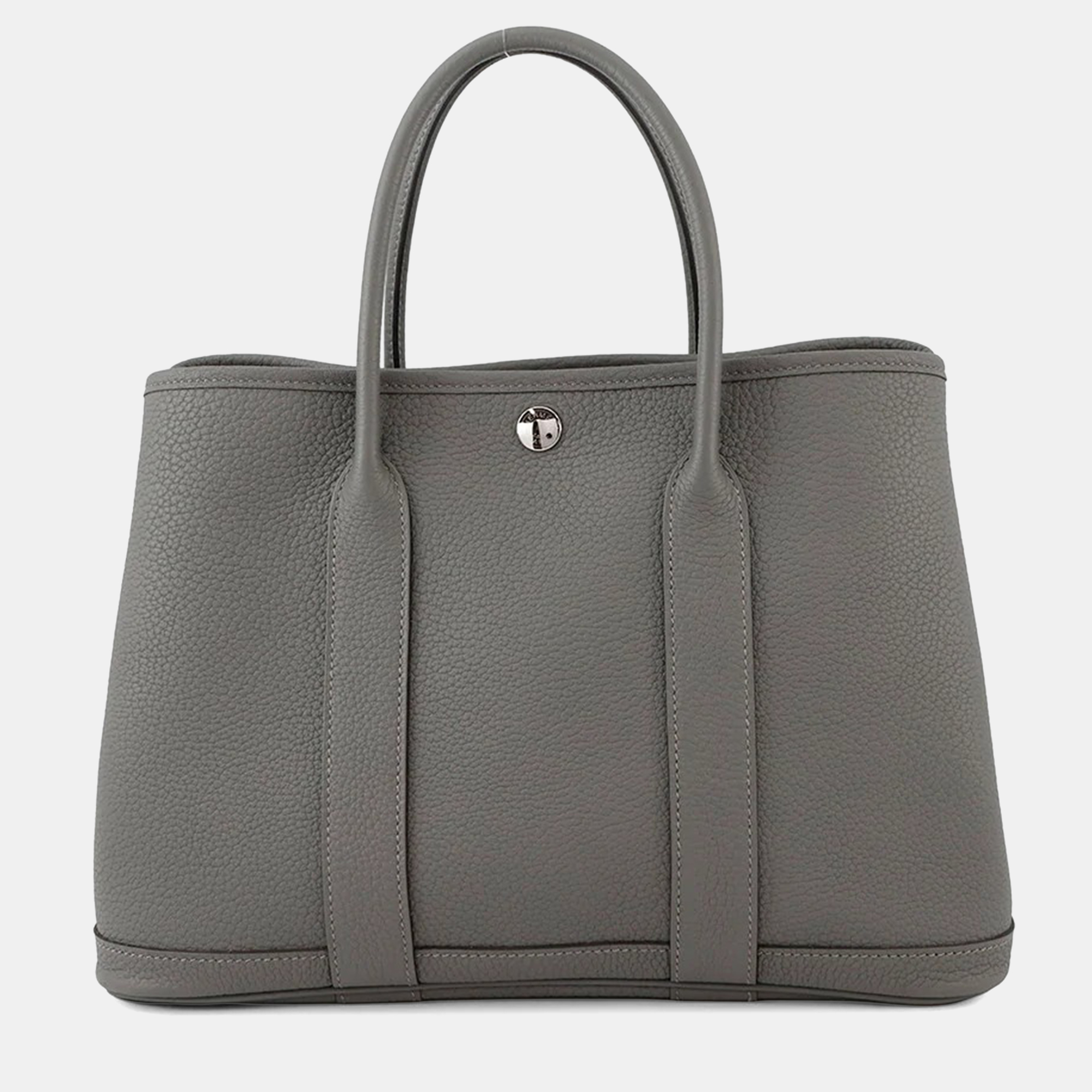 

Hermes Garden Party Gris Meyer Negonda Leather, Grey