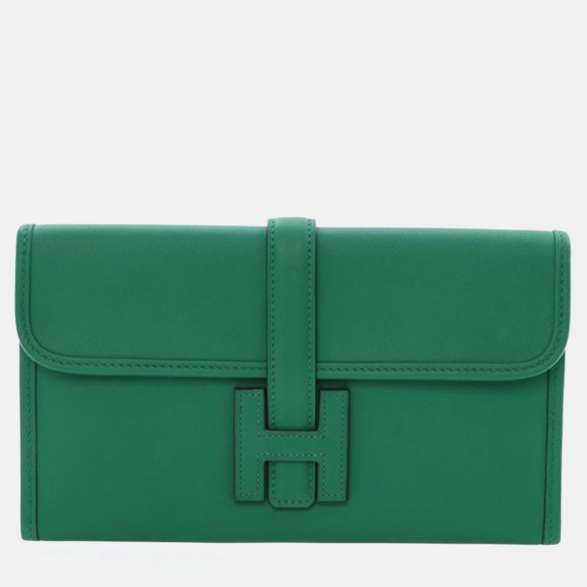 

Hermes Bamboo Green Swift Jige 20