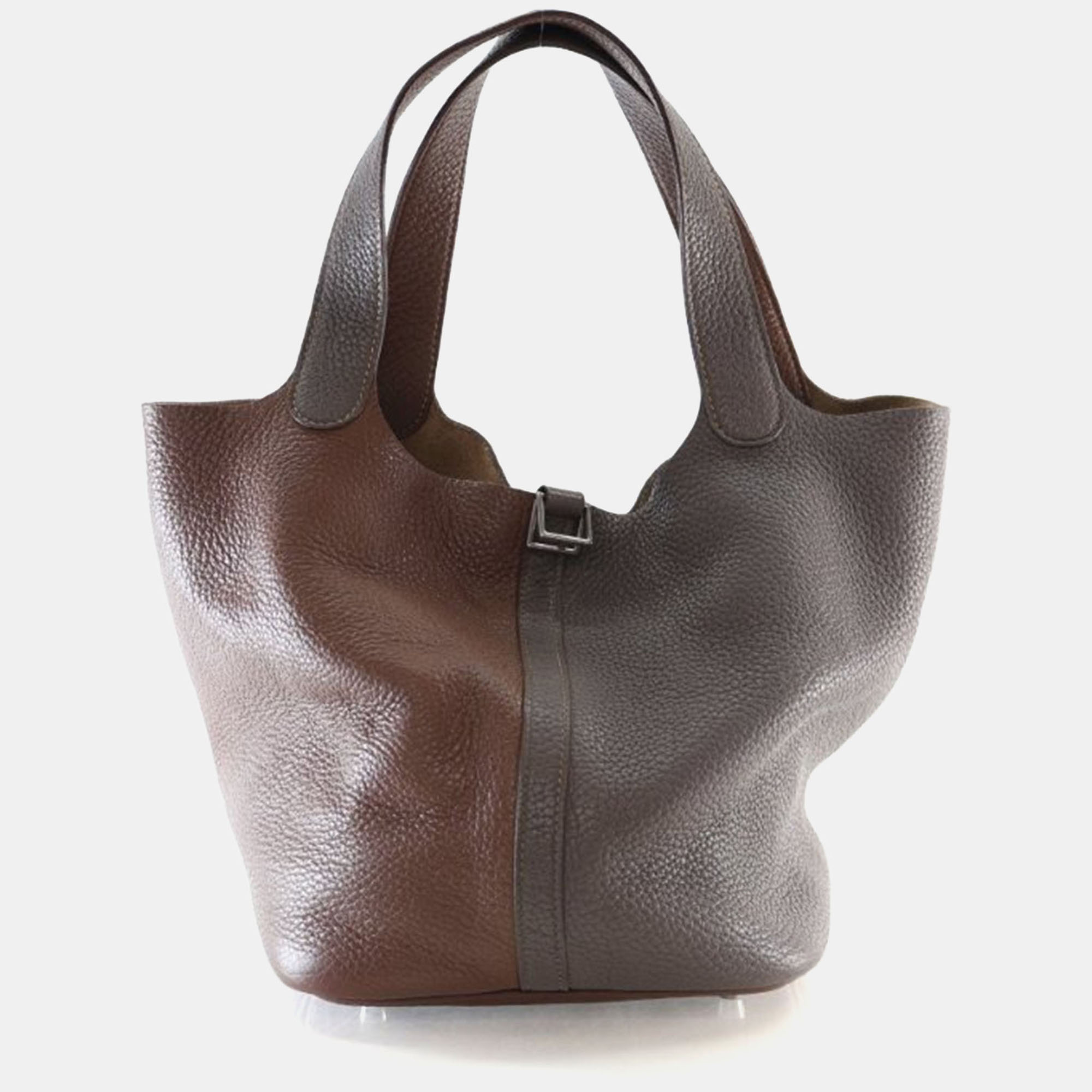 

Hermes Etoupe Brulee Togo Picotin 22, Brown