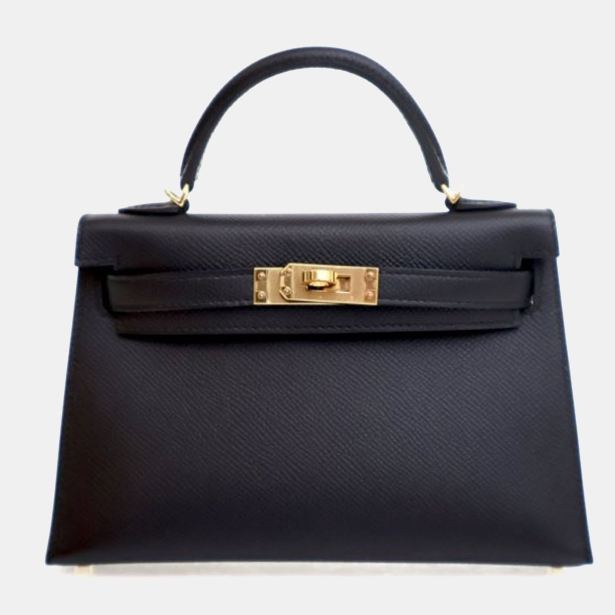 

Hermes Noir Epsom Mini Kelly 20, Black