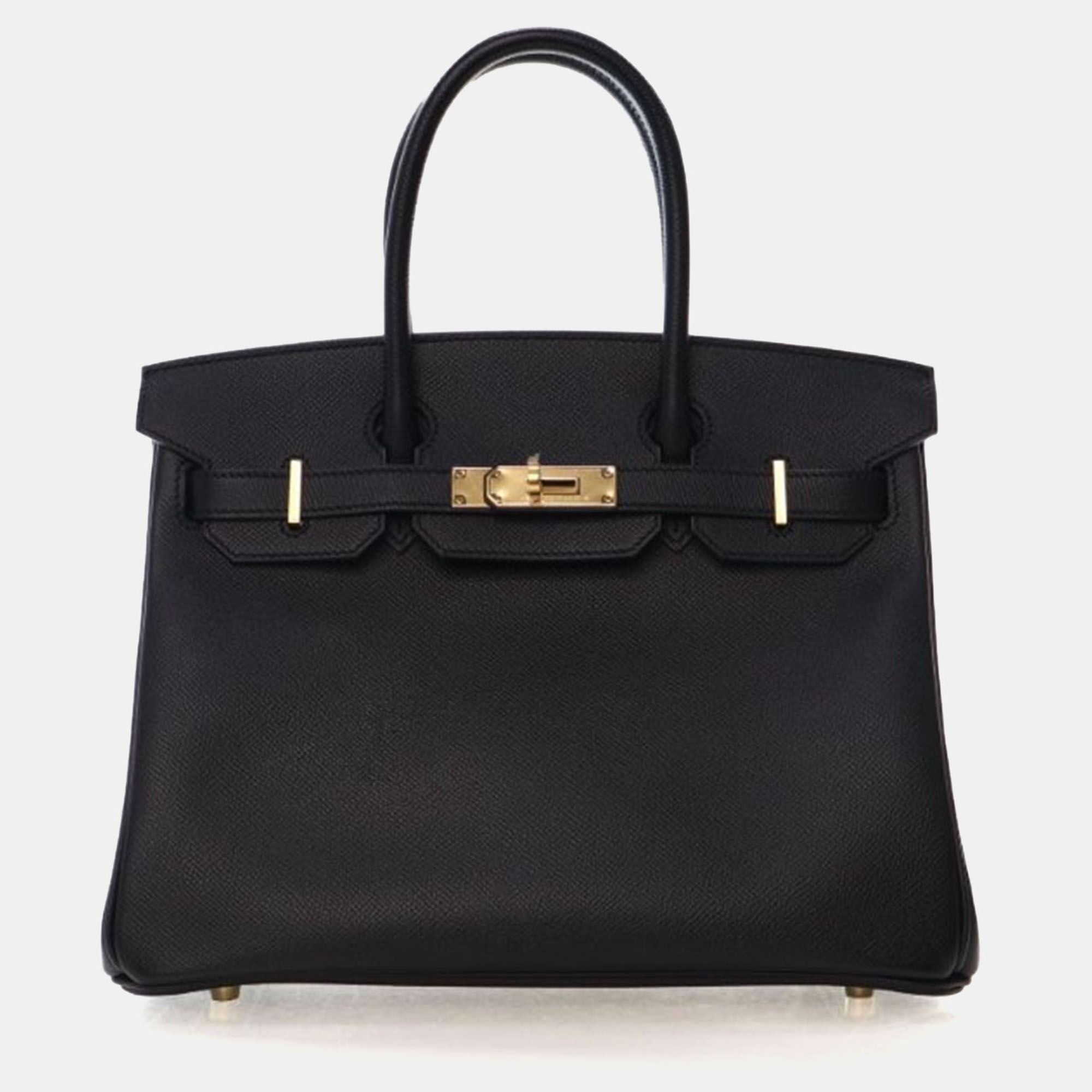 

Hermes Noir Epsom Birkin 30, Black