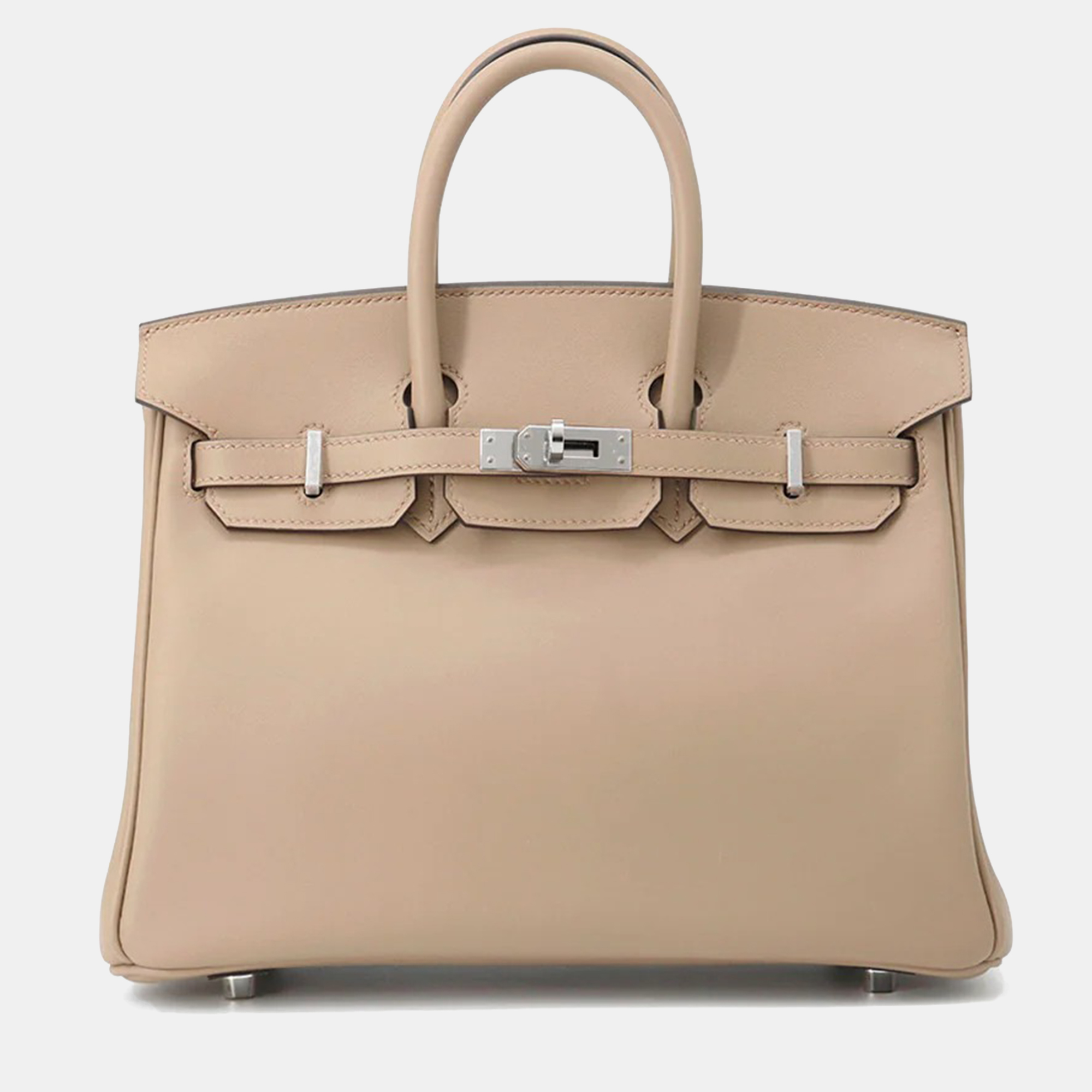 

Hermes Birkin Beige Marfa/Gris Pale Swift Leather Size
