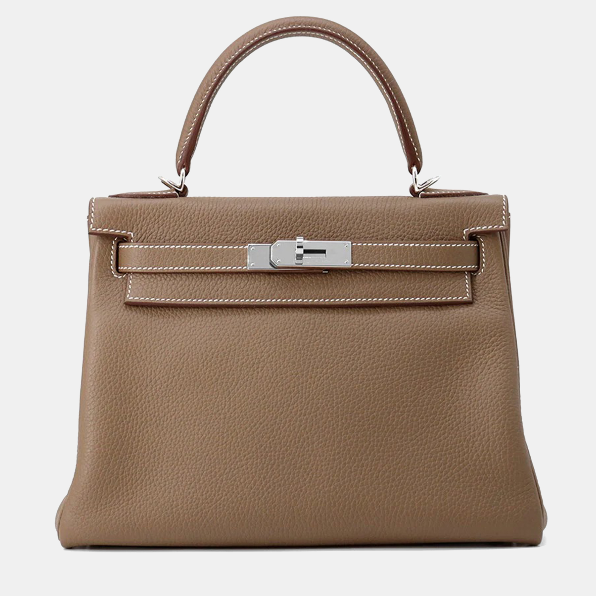 

Hermes Kelly Retourne Etoupe Togo Leather Size, Brown