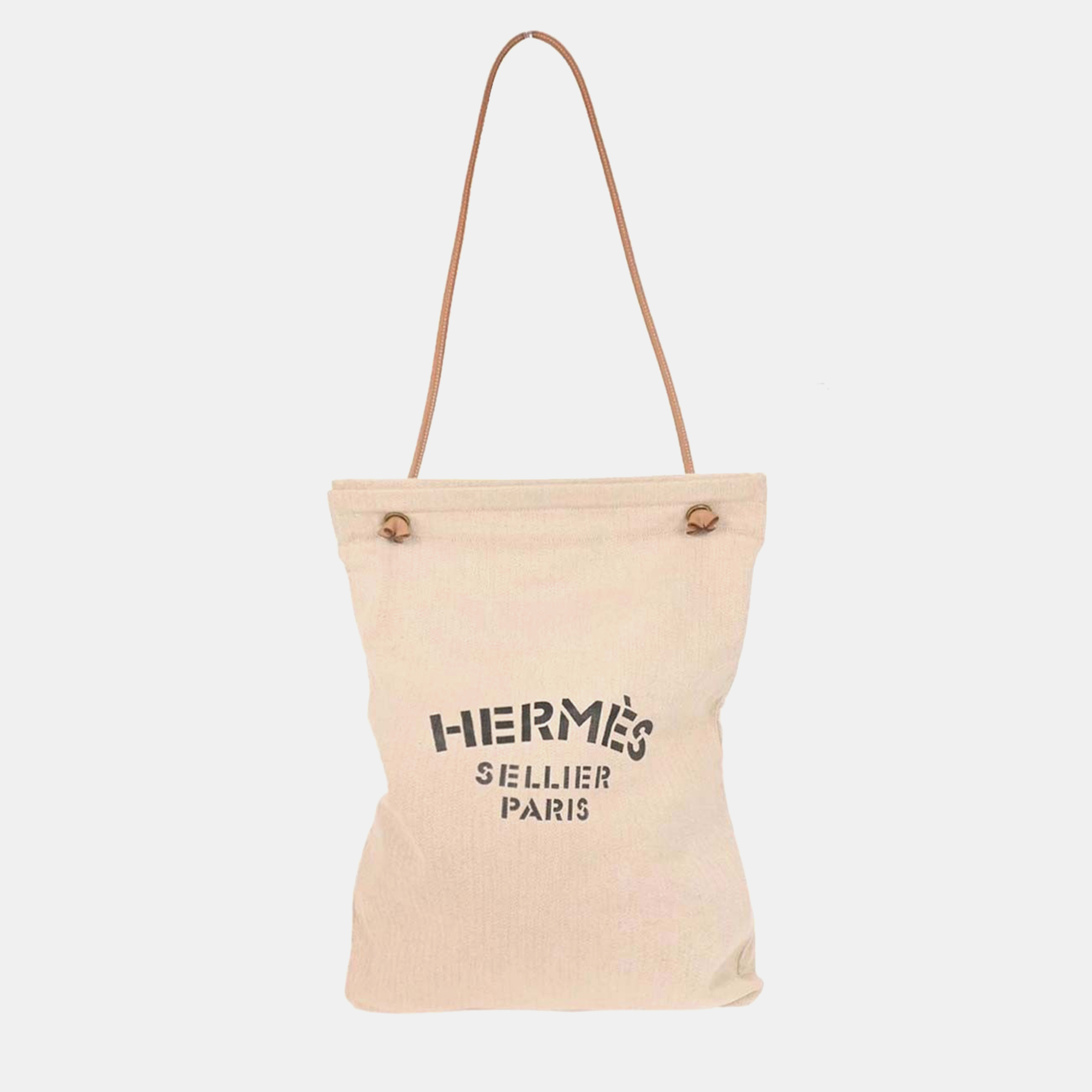 

Hermes Beige Gold Toile Chevrons Aline GM Shoulder Bag