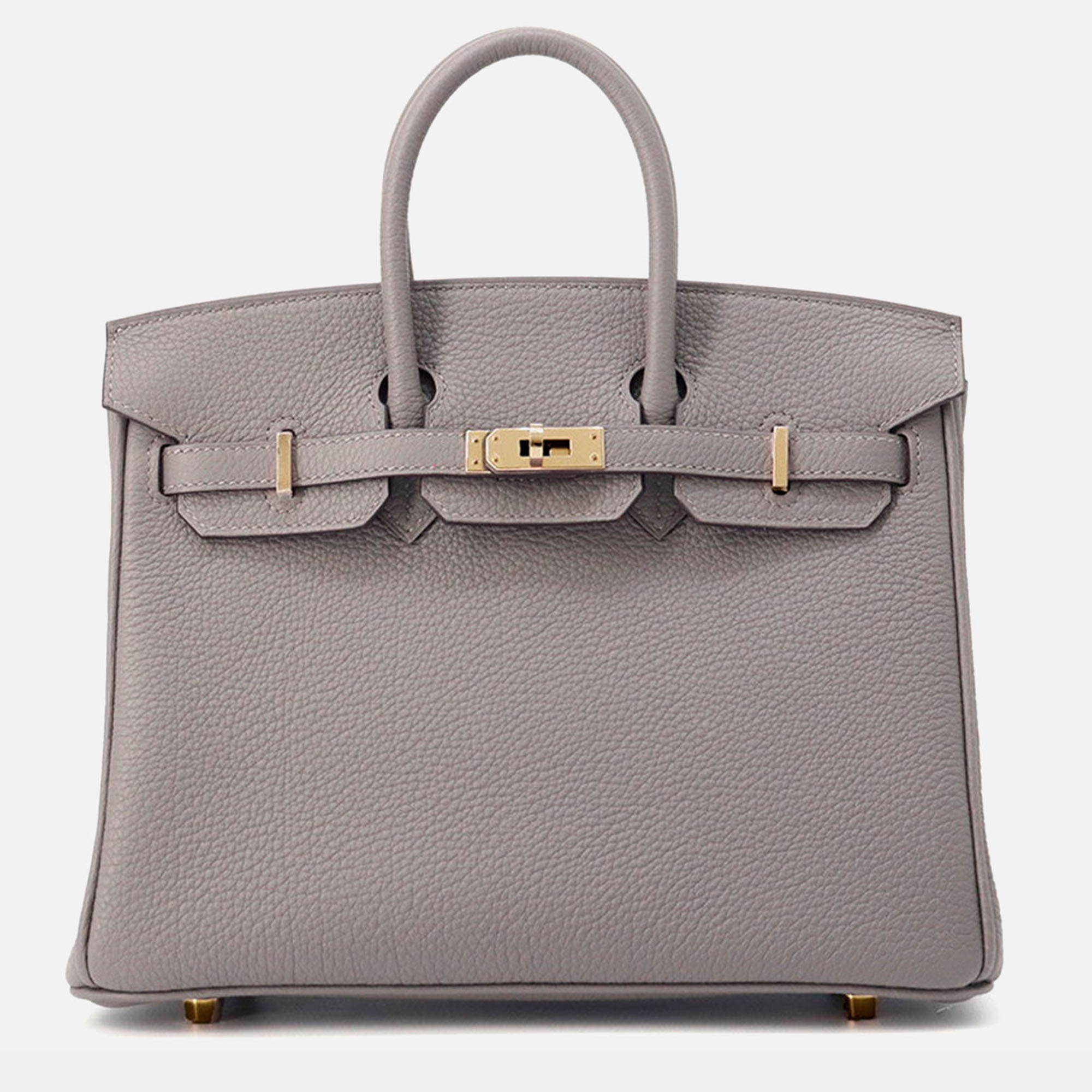 

Hermes Birkin Gris Meyer Togo Leather Size, Grey