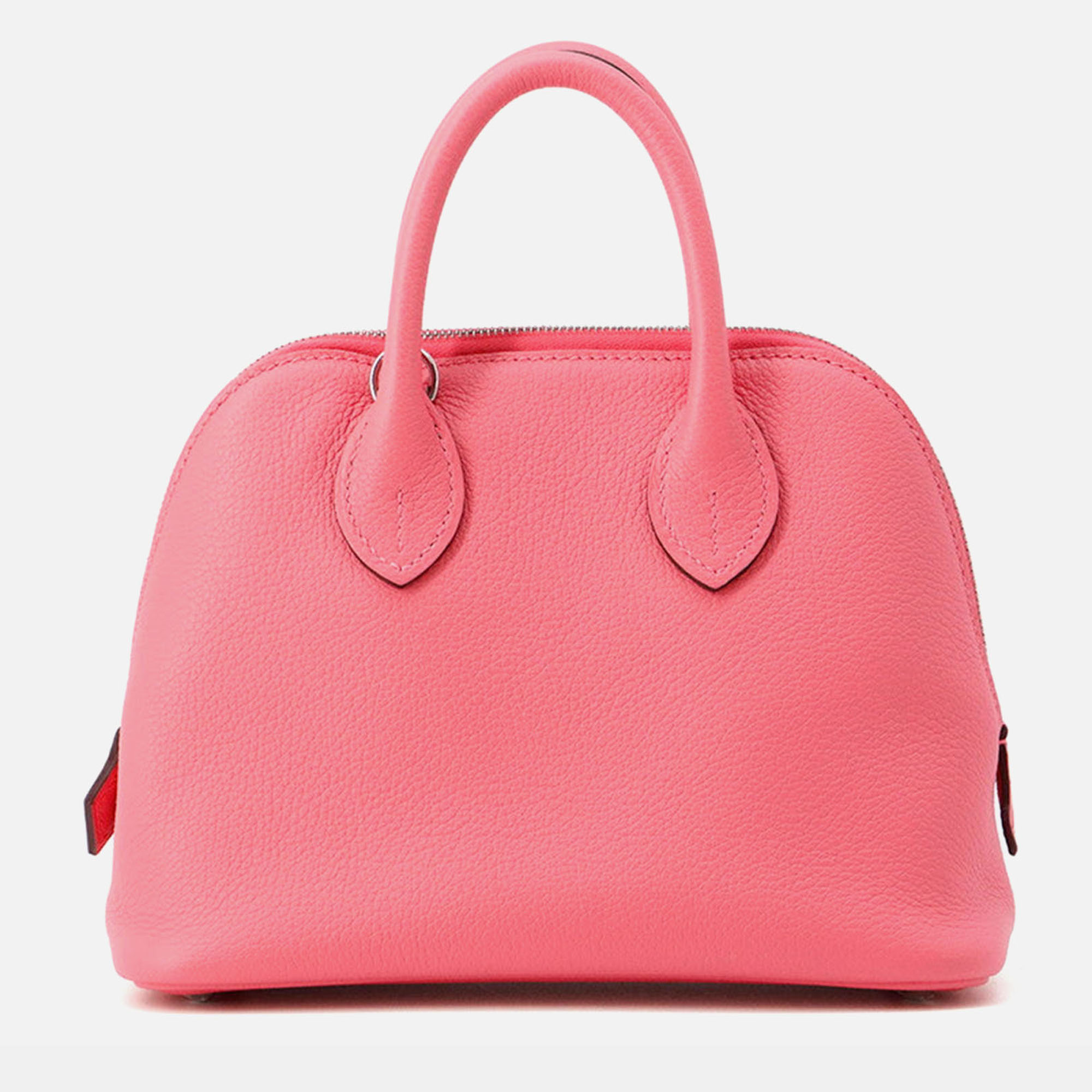 

Hermes Bolide 1923 Rose Azalee Evercolor Size Mini, Pink