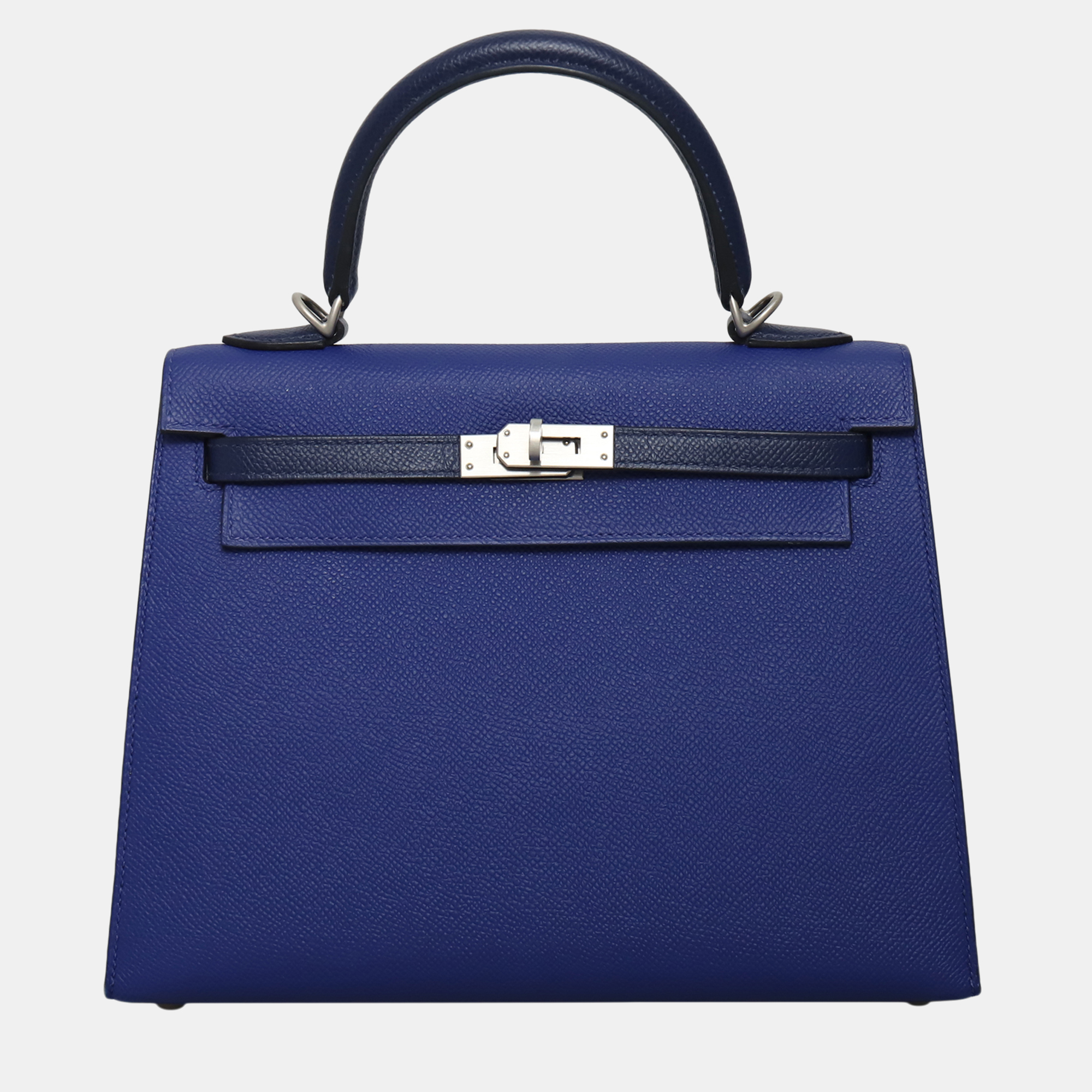 

Hermes Kelly II Sellier 25 Bag, Blue