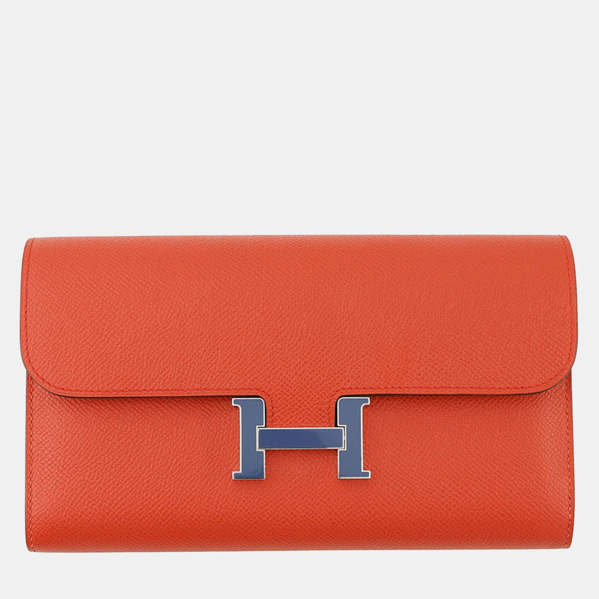 

Hermes Constance Capucines Epsom Bag, Orange