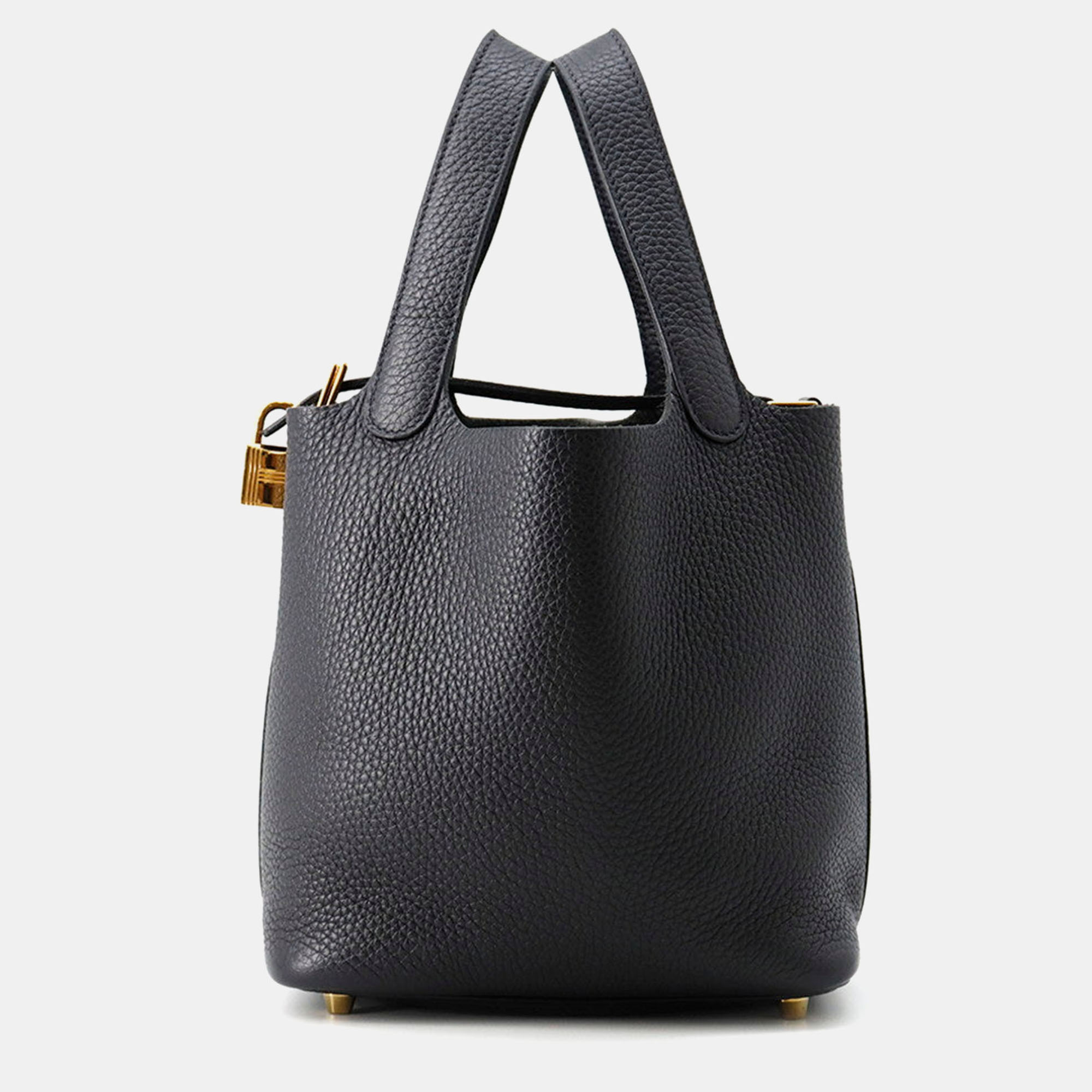 

Hermes Picotin Lock Caban Taurillon Clemence PM, Black