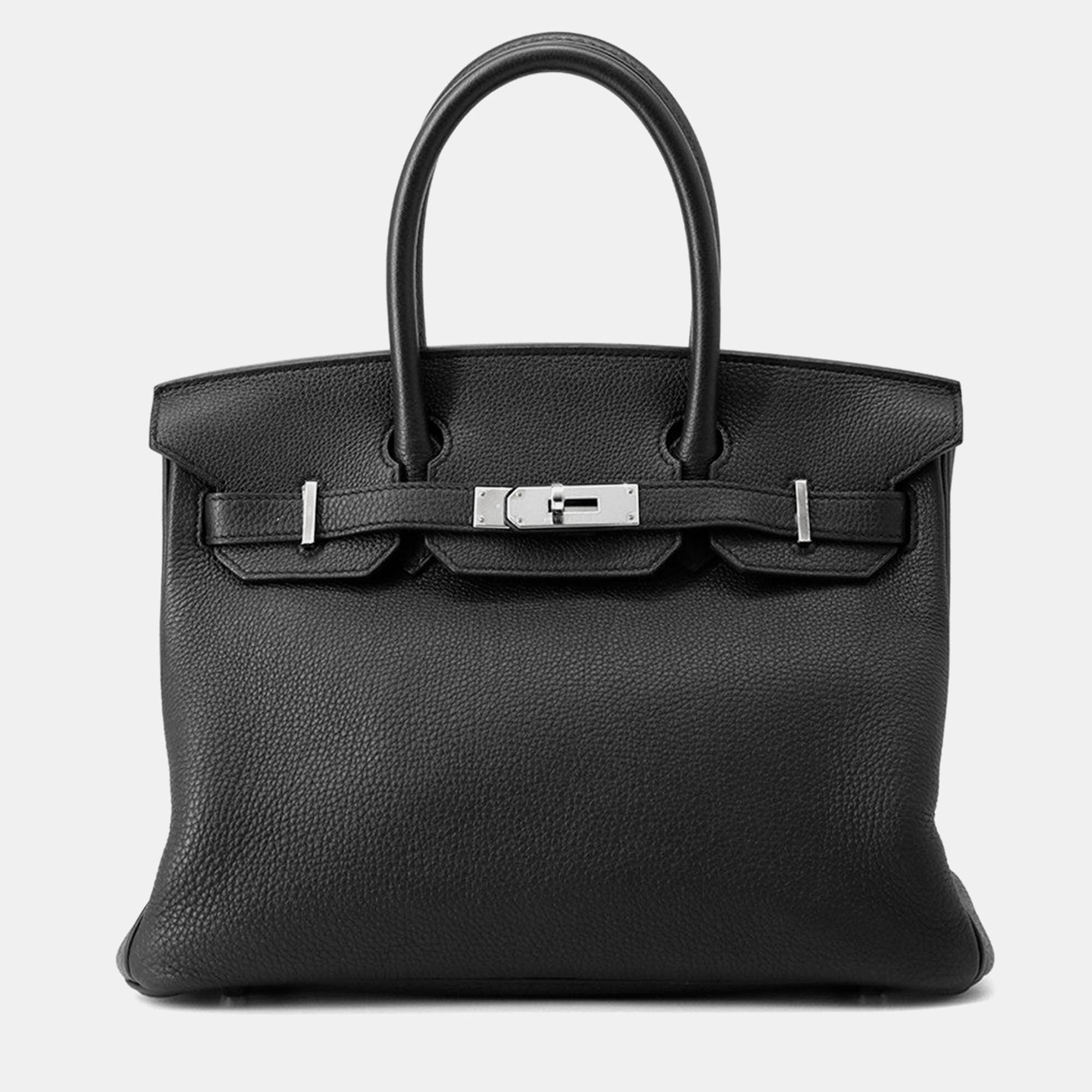 

Hermes Birkin Black Togo Leather Size