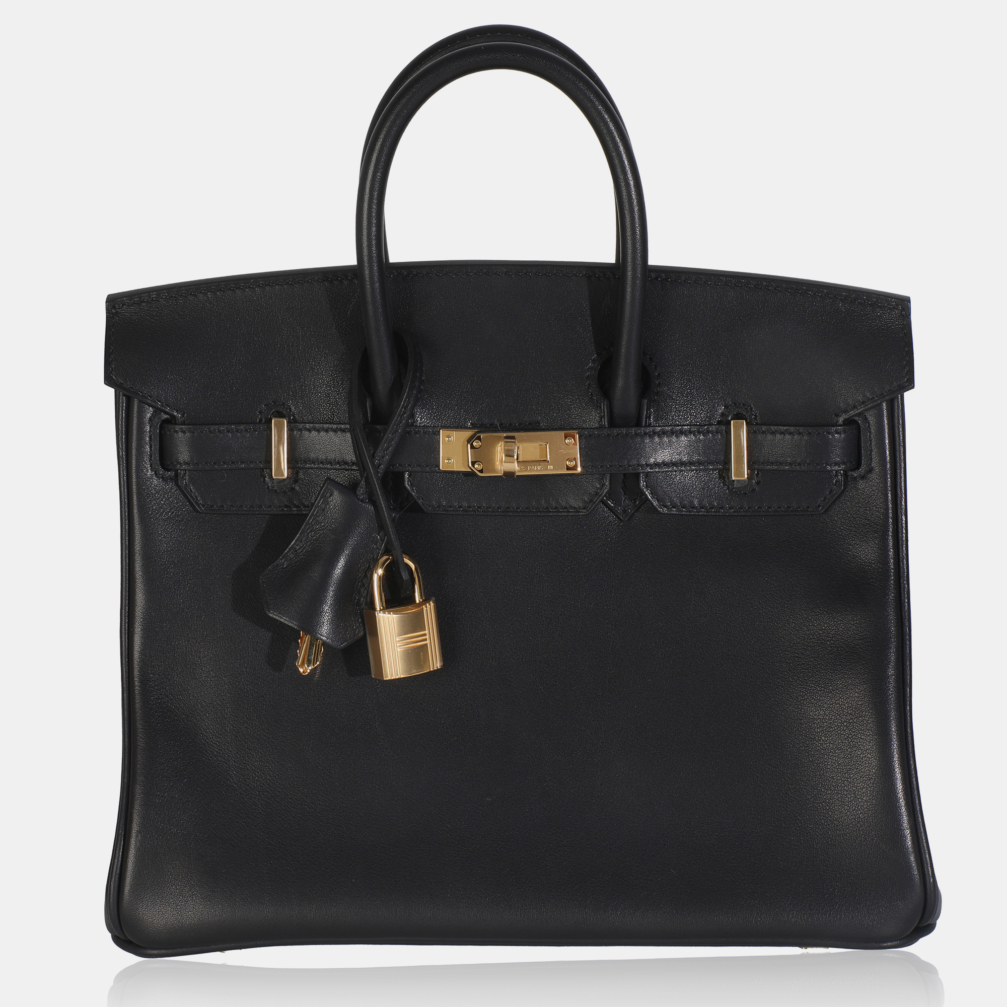 

Hermes Black Volupto Birkin 25 GHW