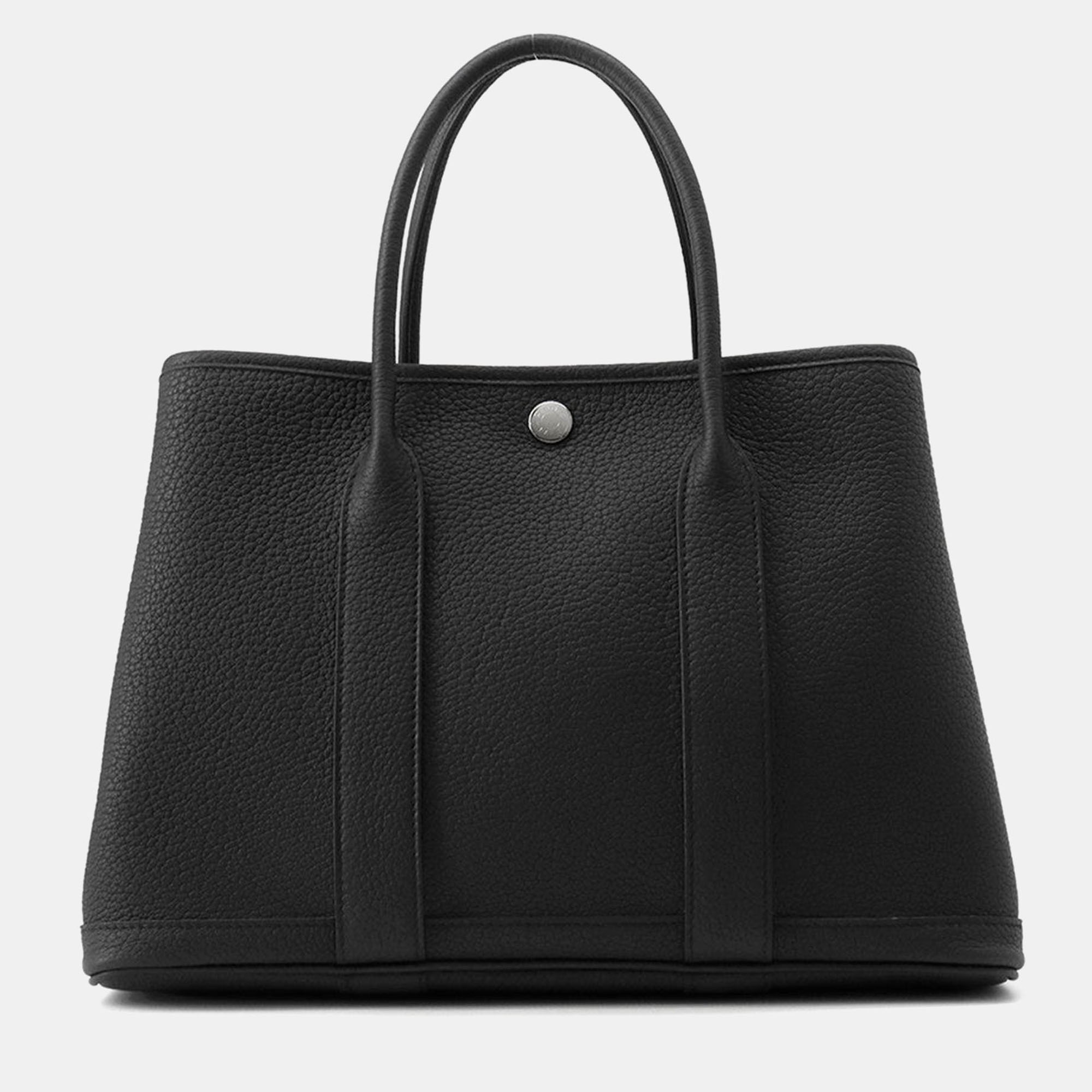 

Hermes Garden Party Black Negonda Leather Size TPM