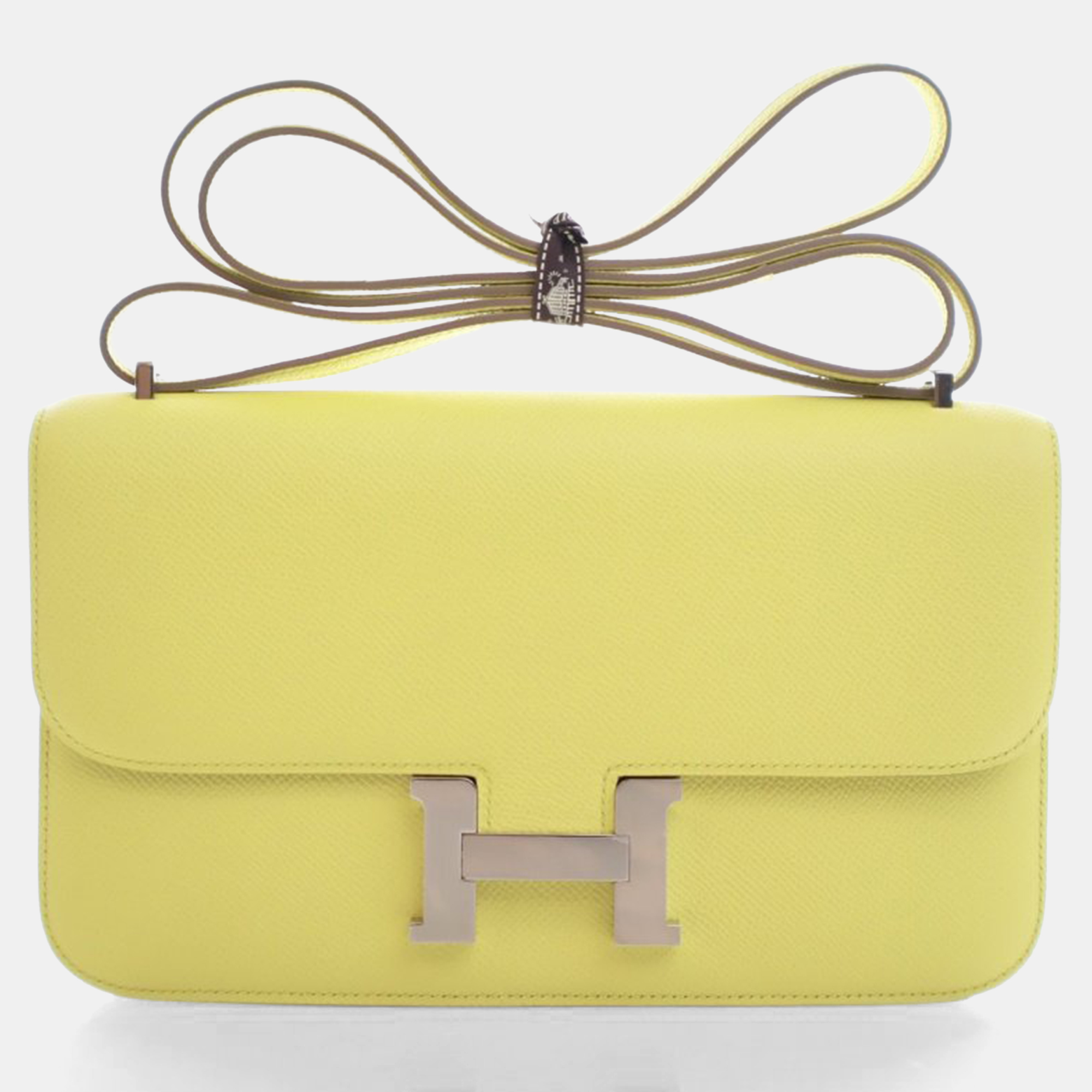 

Hermes Soufre Epsom Constance Elan 25, Yellow