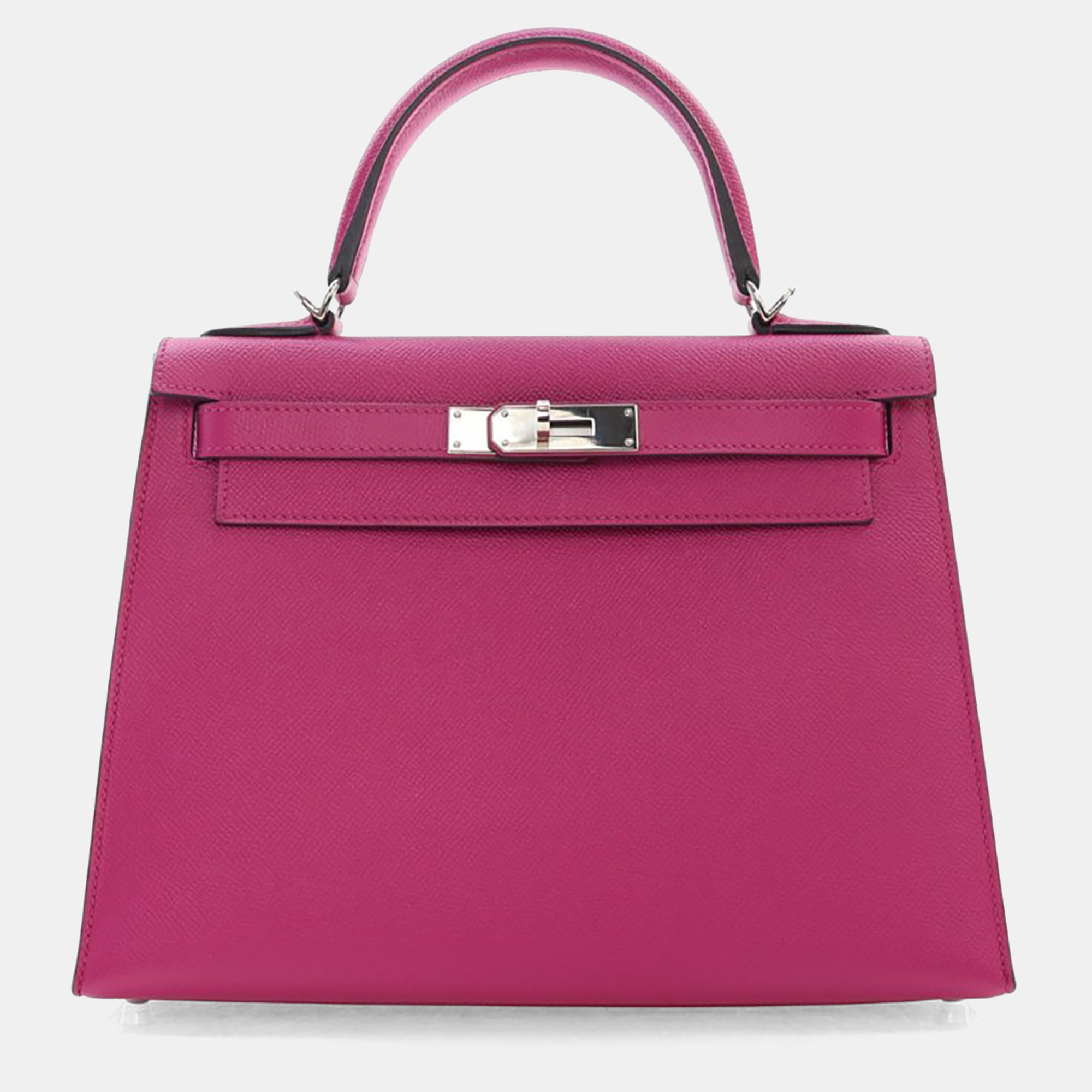 

Hermes Rose Pourpre Epsom Sellier Kelly 28, Pink