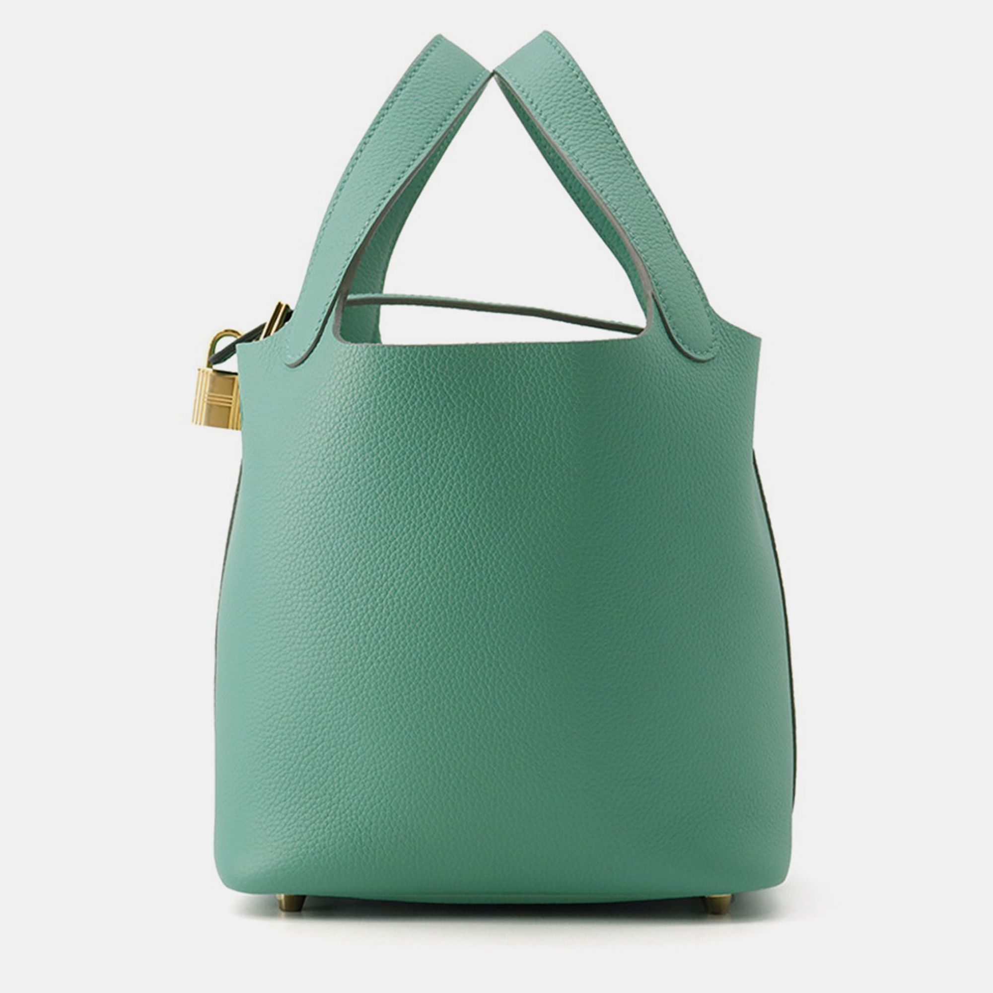 

Hermes Picotin Lock Vert Jade Taurillon Maurice PM, Green