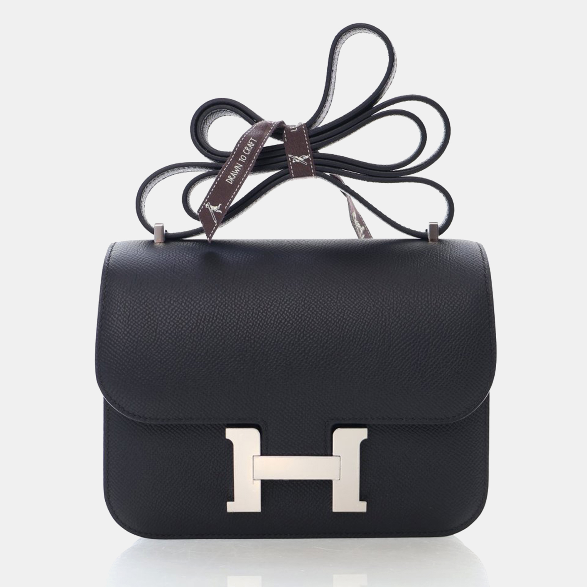 

Hermes Noir Epsom Constance NM 18, Black