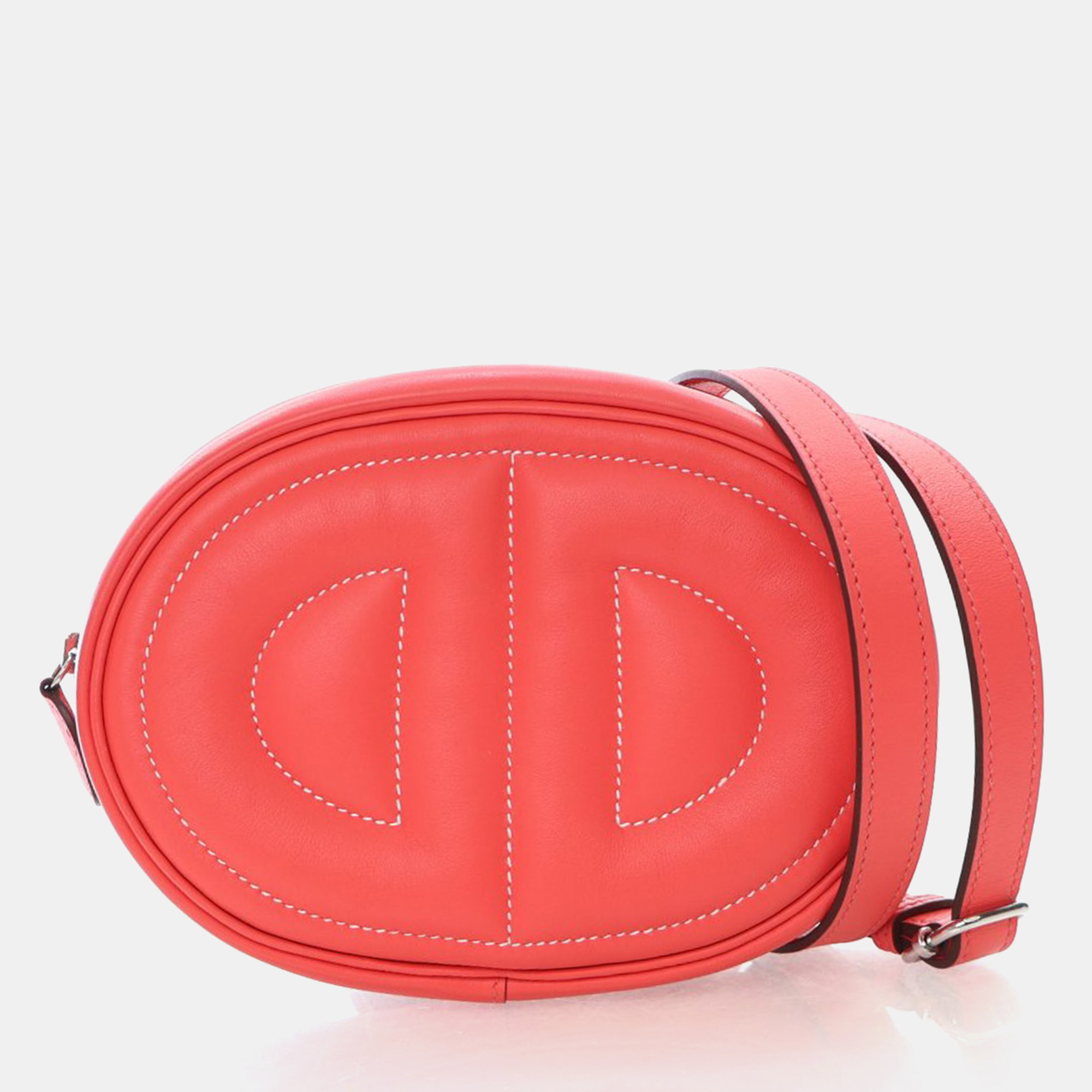 

Hermes Rose Texas Verso Swift In The Loop Belt Bag, Pink