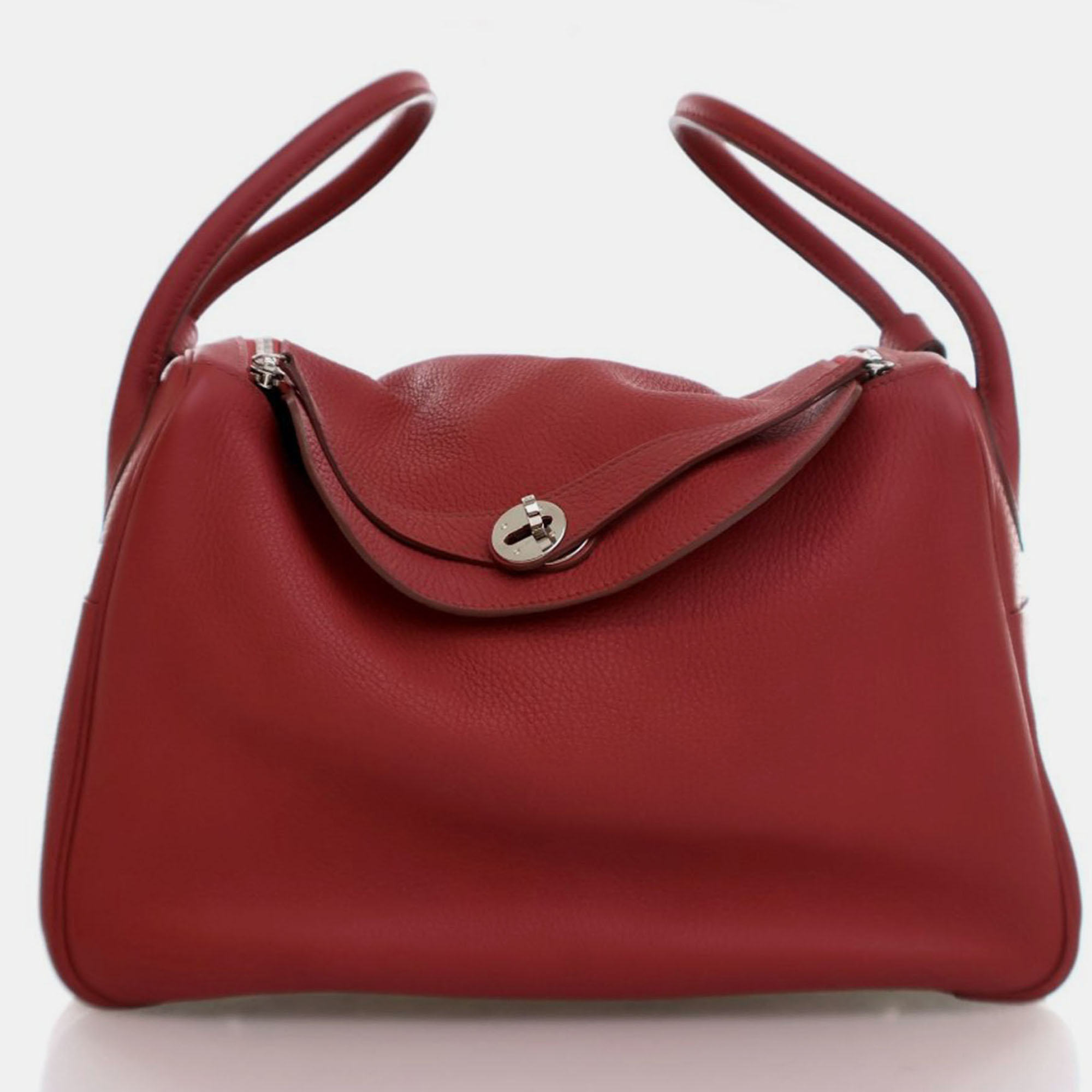 

Hermes Rouge Garance Clemence Lindy 34, Red