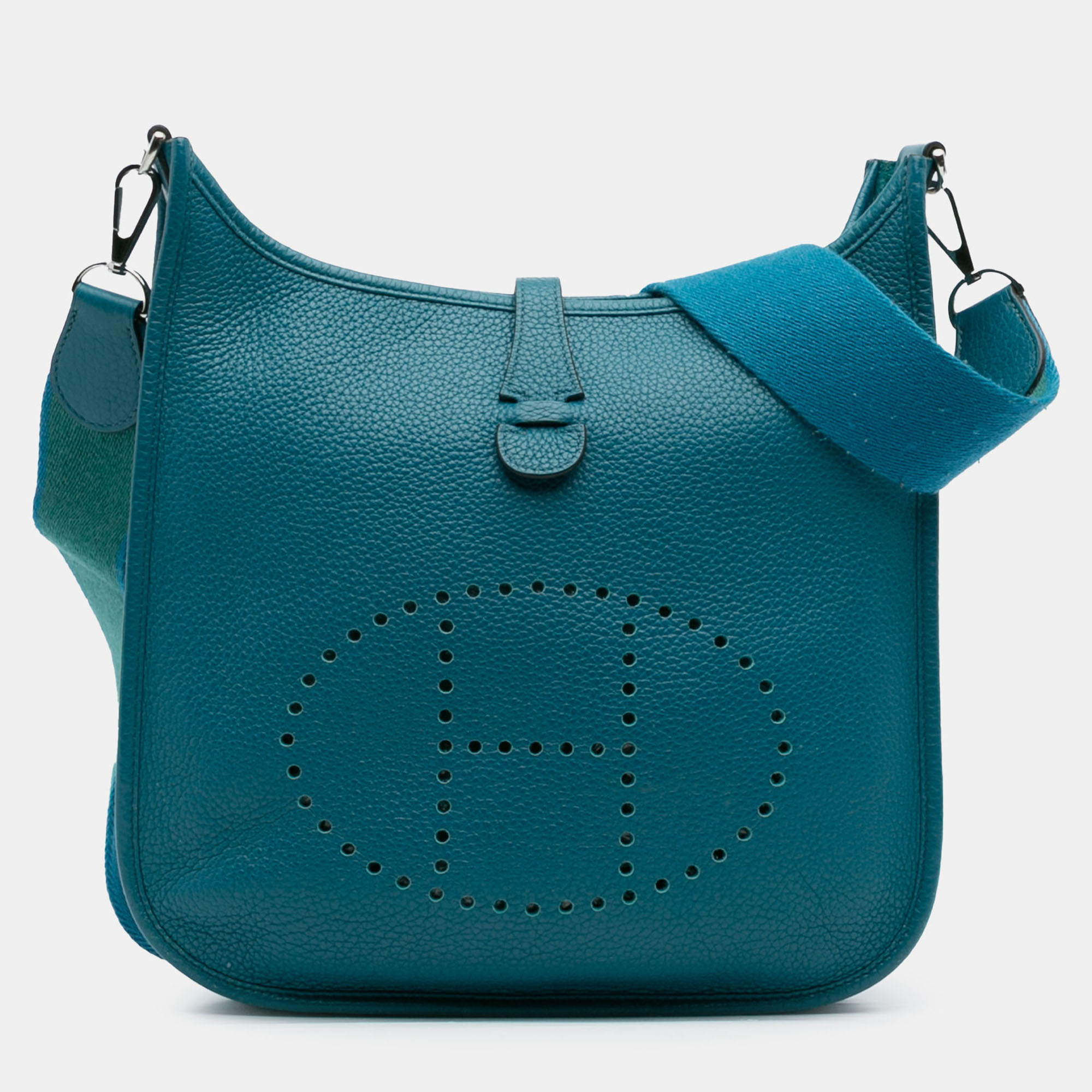 

Hermes Blue Clemence Evelyne III 29