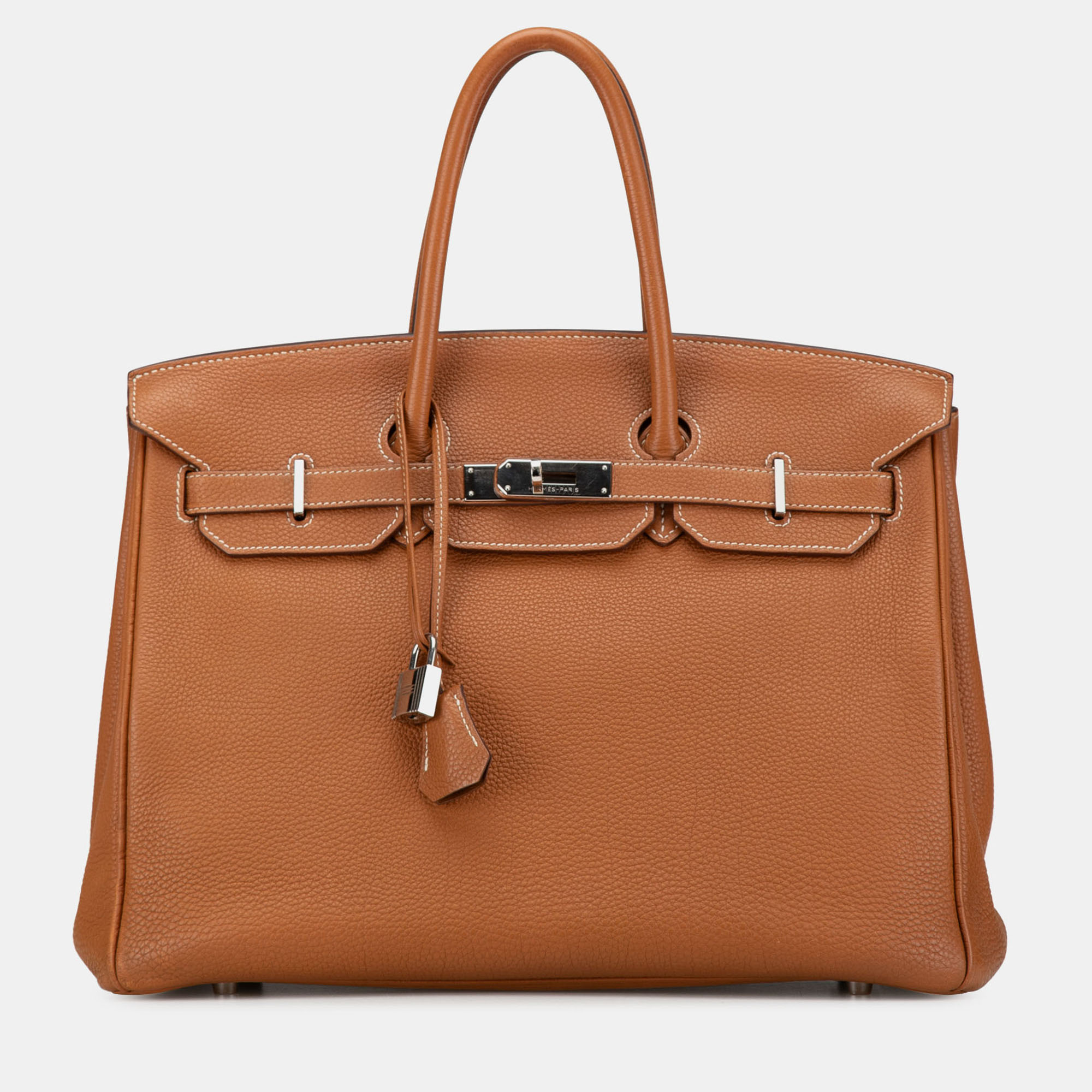 

Hermes Gold Togo Birkin Retourne 35, Brown