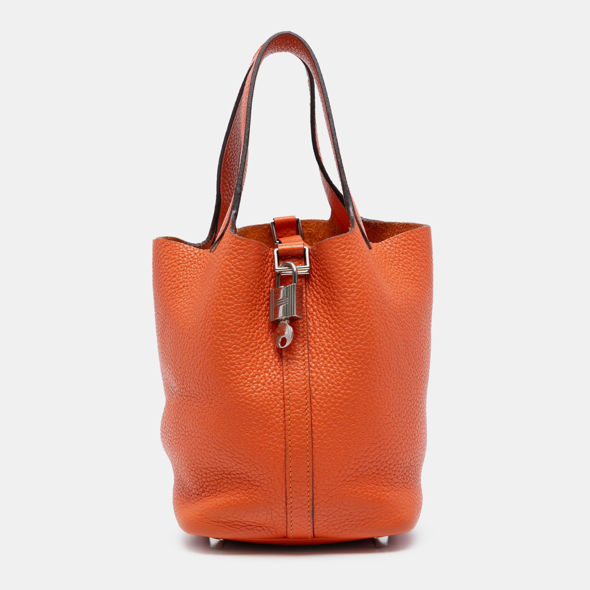 

Hermes Feu Clemence Picotin Lock 18, Orange