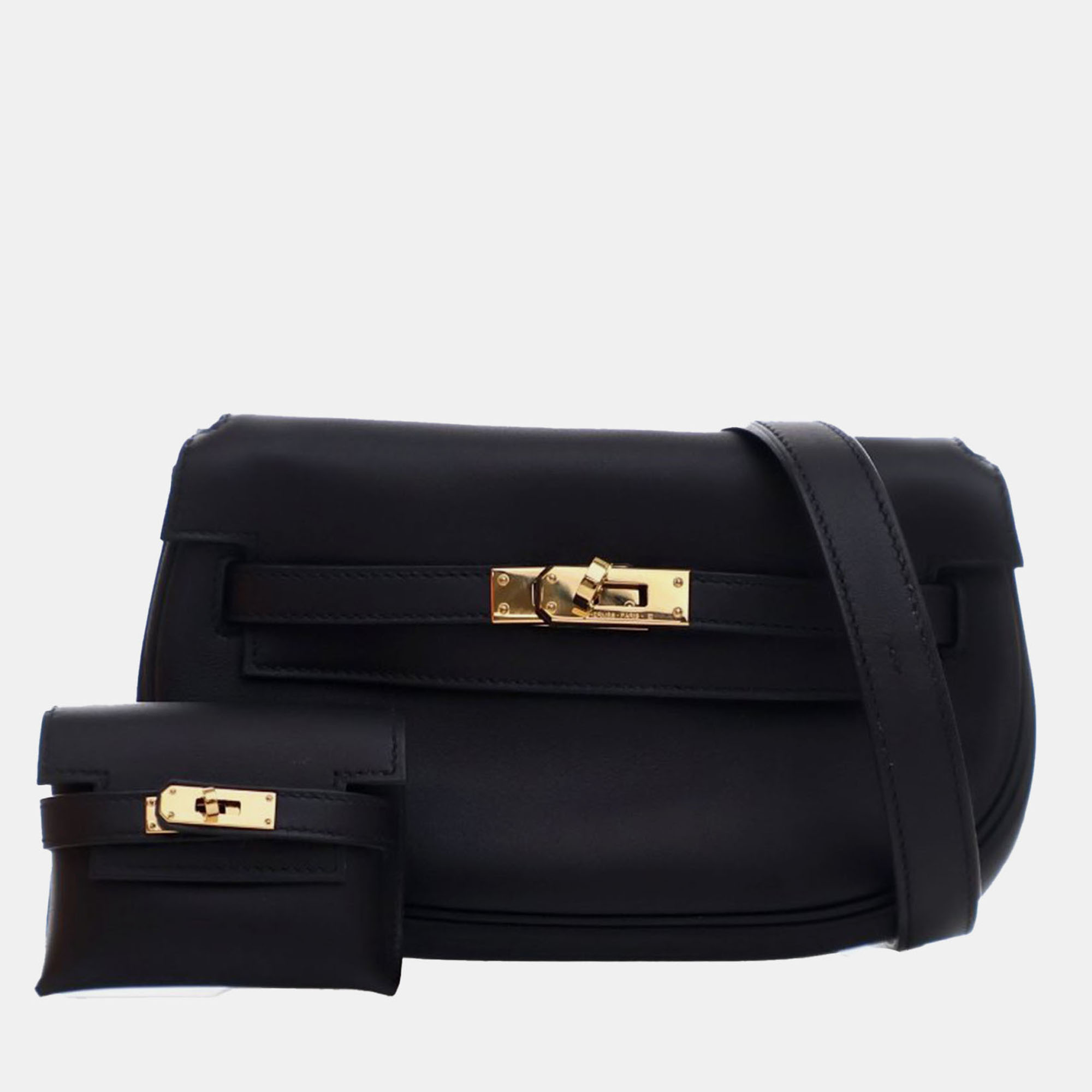 

Hermes Black Swift Kelly Moove