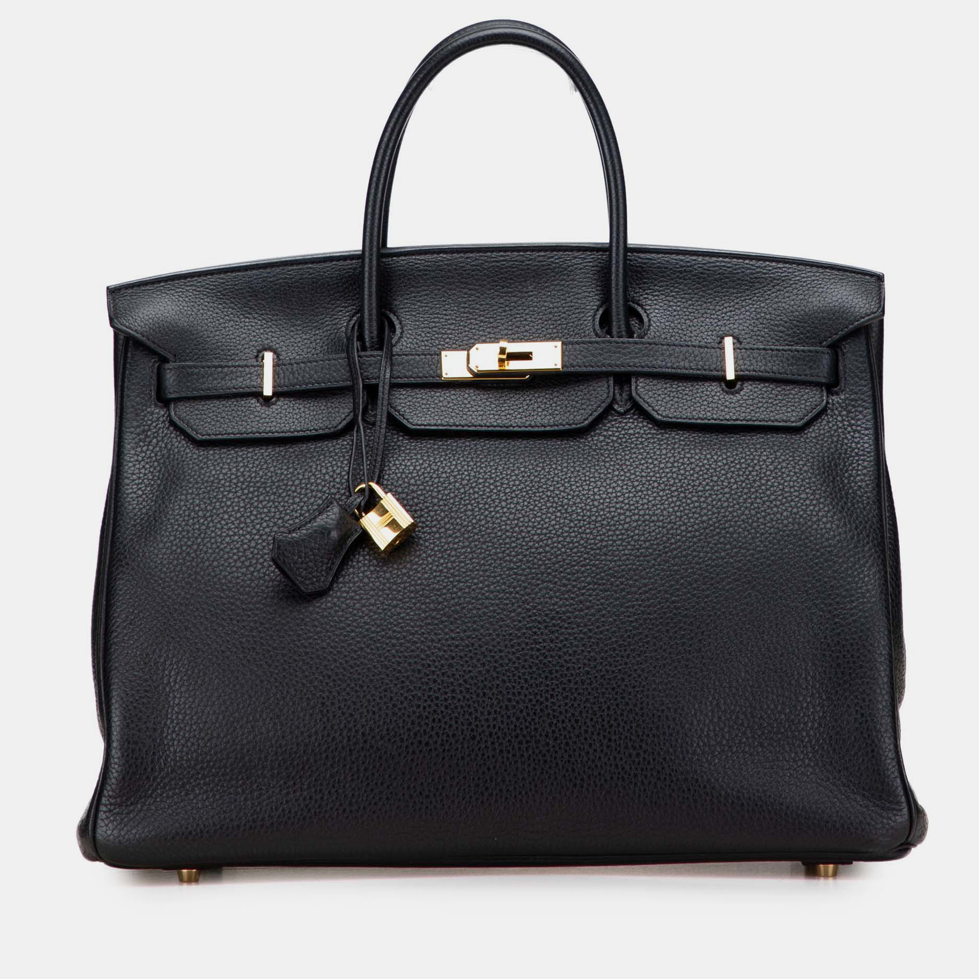 

Hermes Black Clemence Birkin Retourne 40