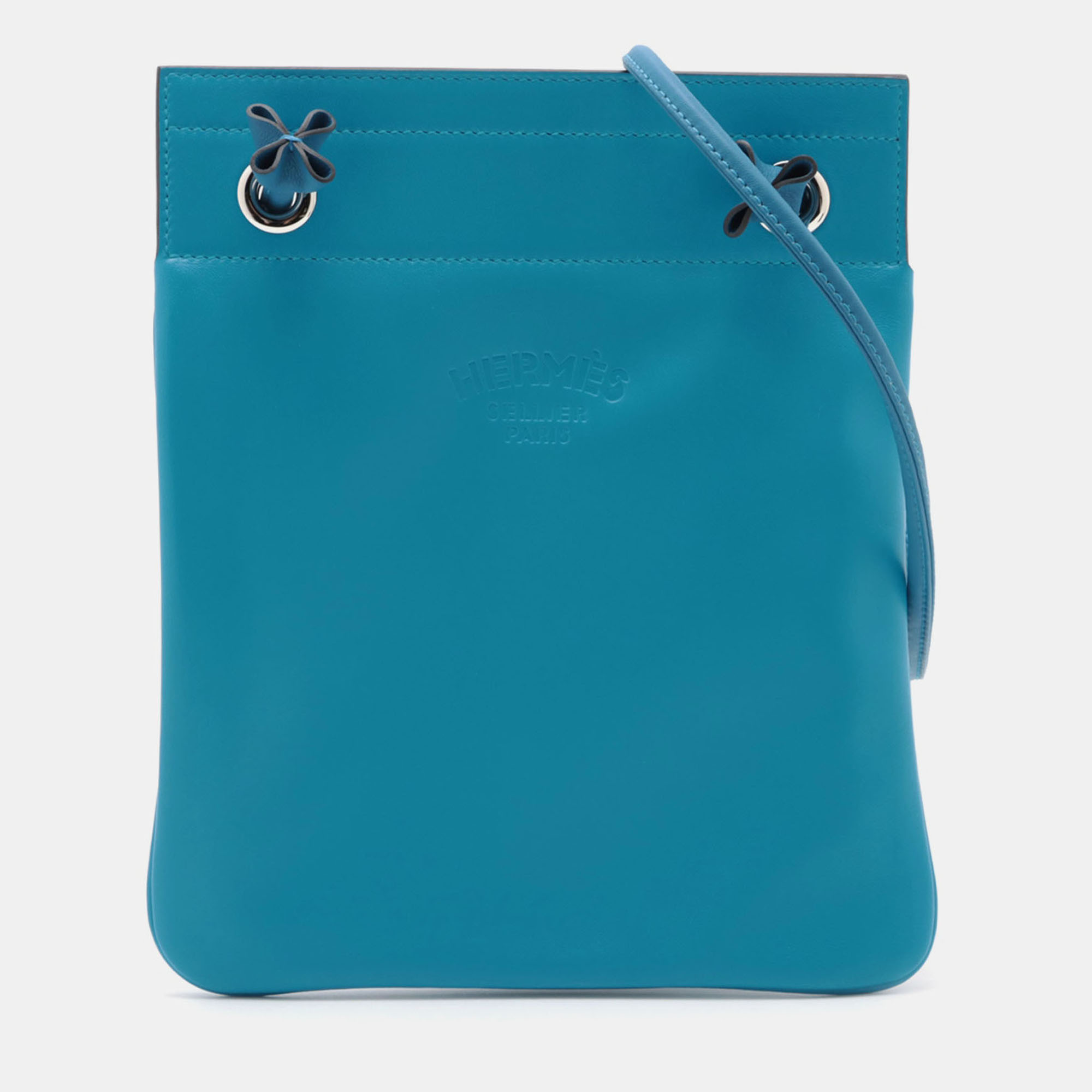 

Hermes Blue Mini Swift Aline Bag