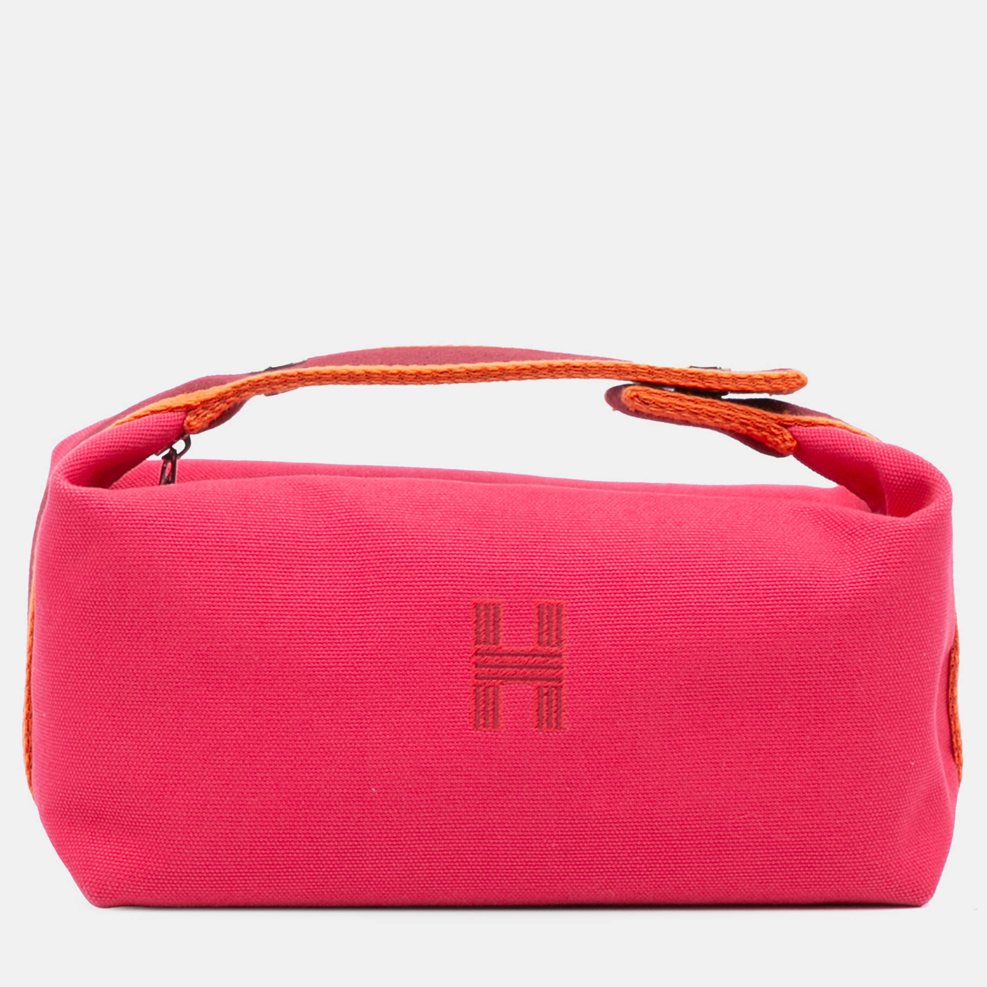 

Hermes Pink Red Small Toile Bride A Brac Case