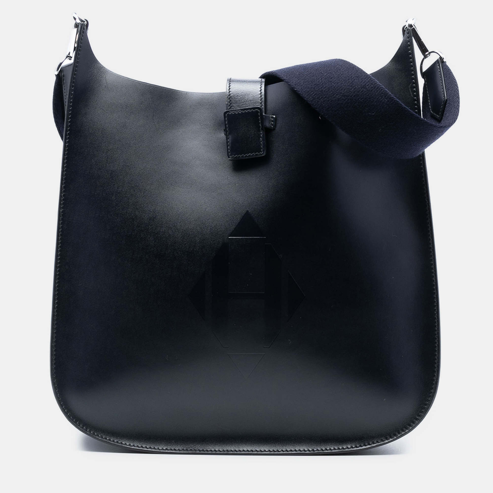 

Hermes Blue Vache Hunter Evelyne Diamond H Sellier 33