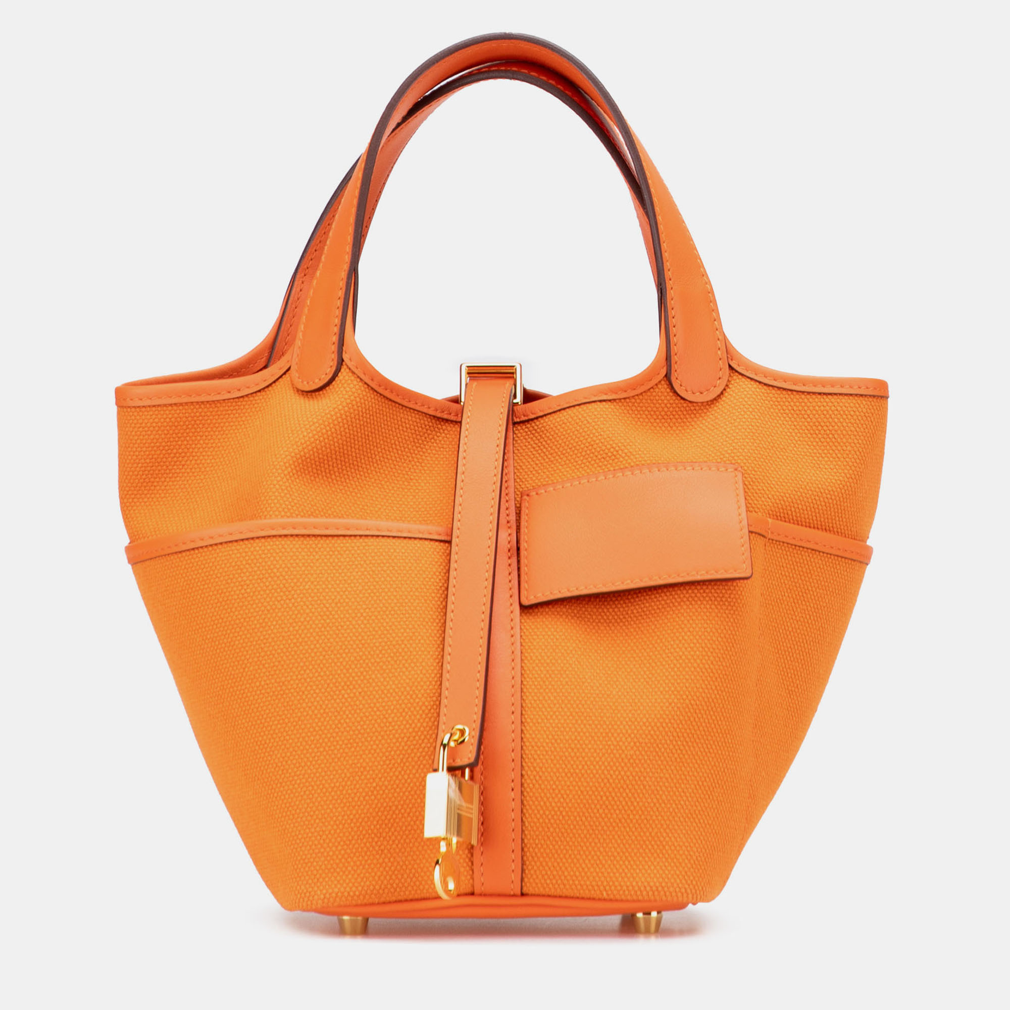 

Hermes Orange Toile Goeland and Swift Cargo Picotin Lock 18