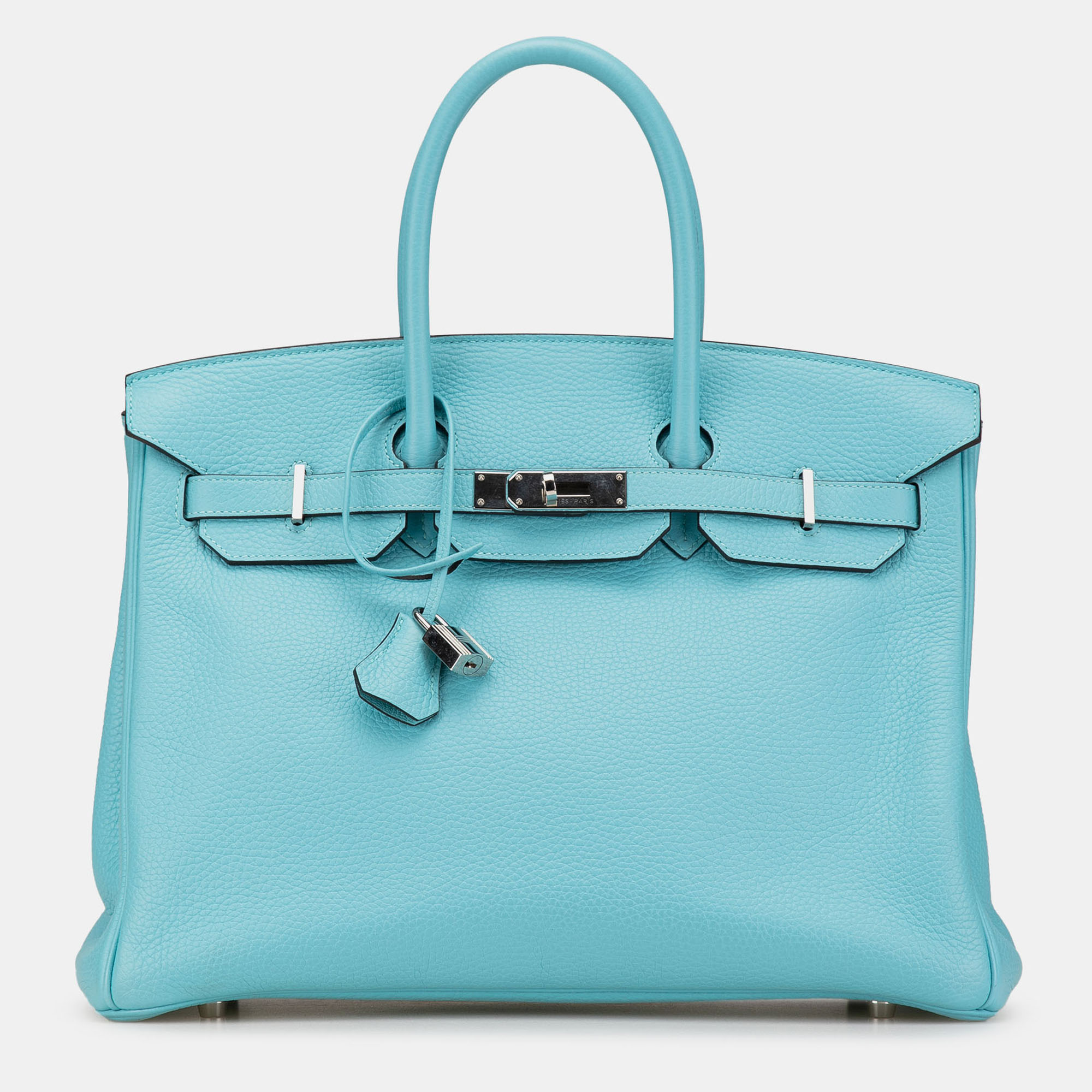 

Hermes Blue Togo Birkin Retourne 35