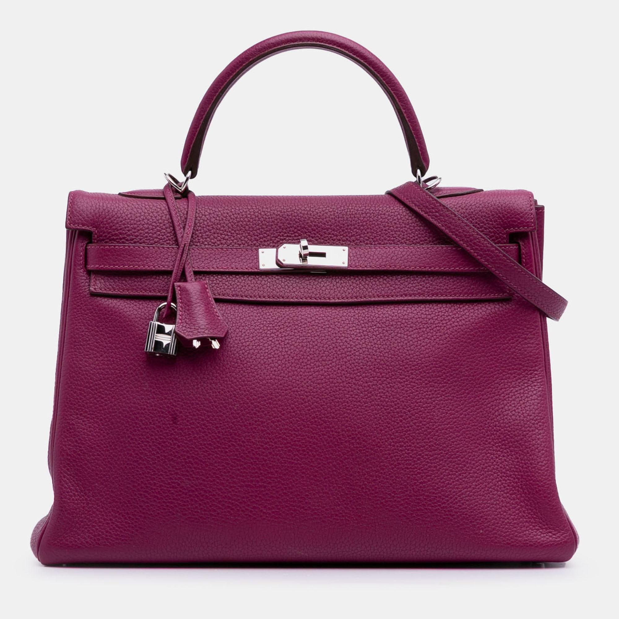 

Hermes Tosca Togo Kelly II Retourne 35, Purple