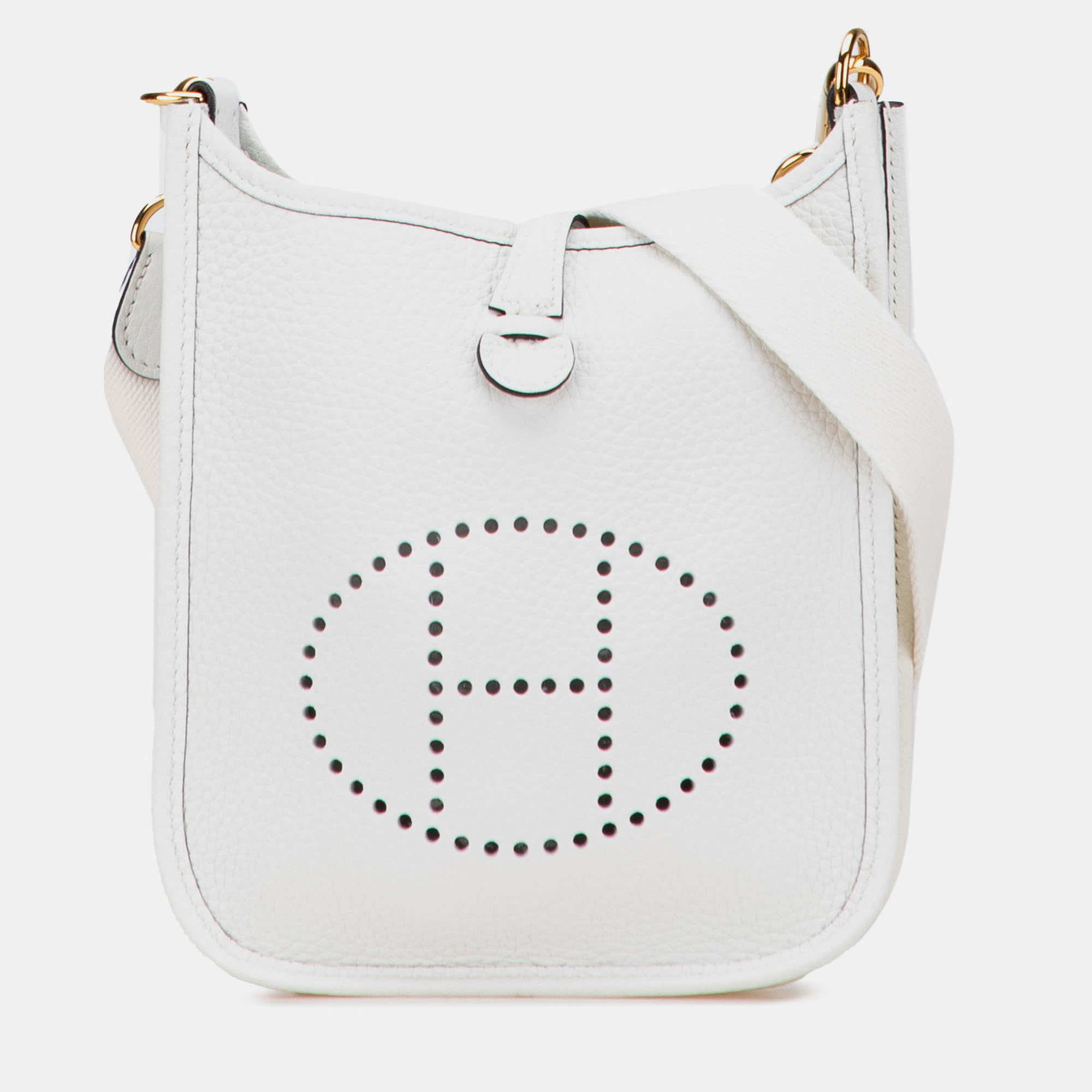 

Hermes White Clemence Evelyne TPM