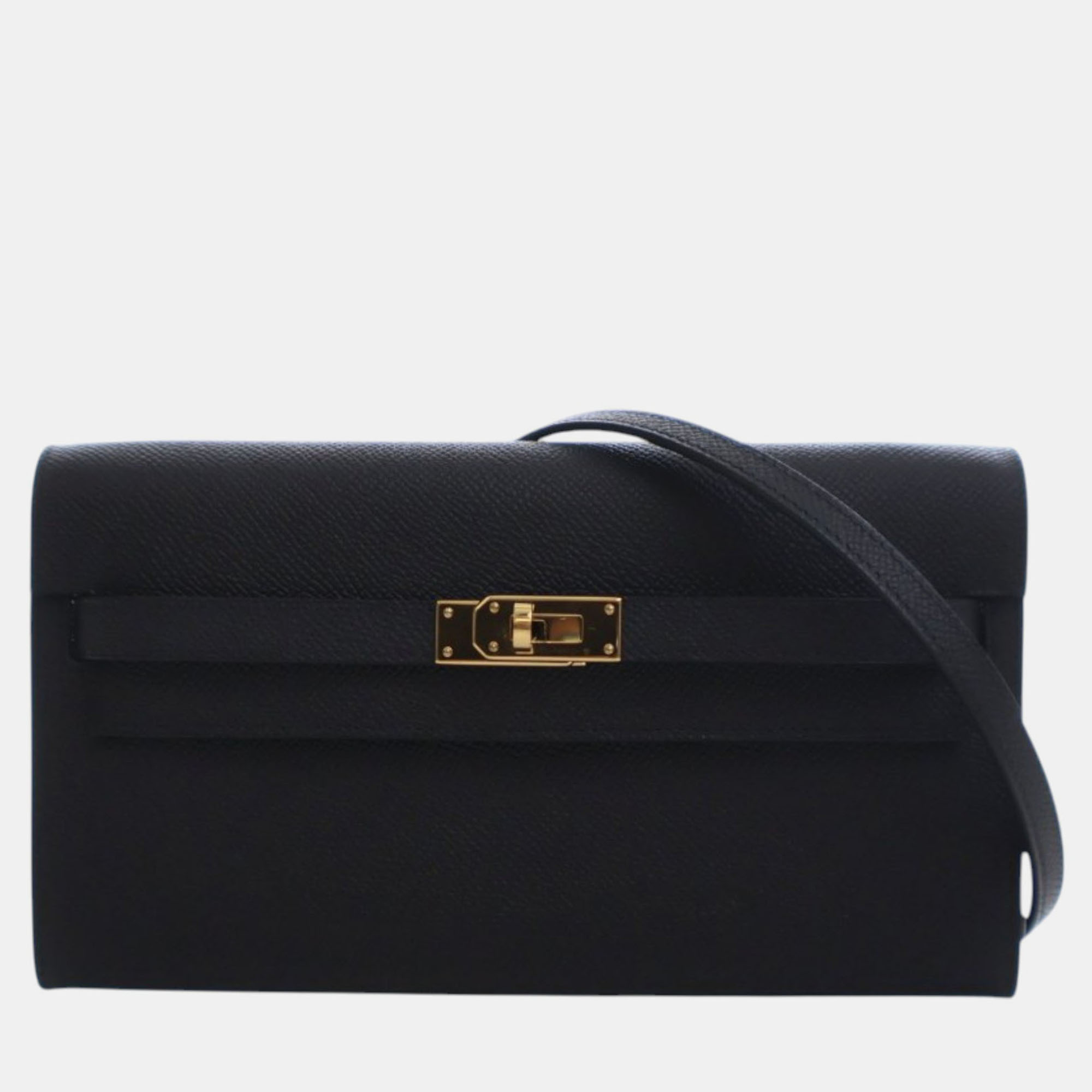 

Hermes Black Epsom Kelly To Go Wallet