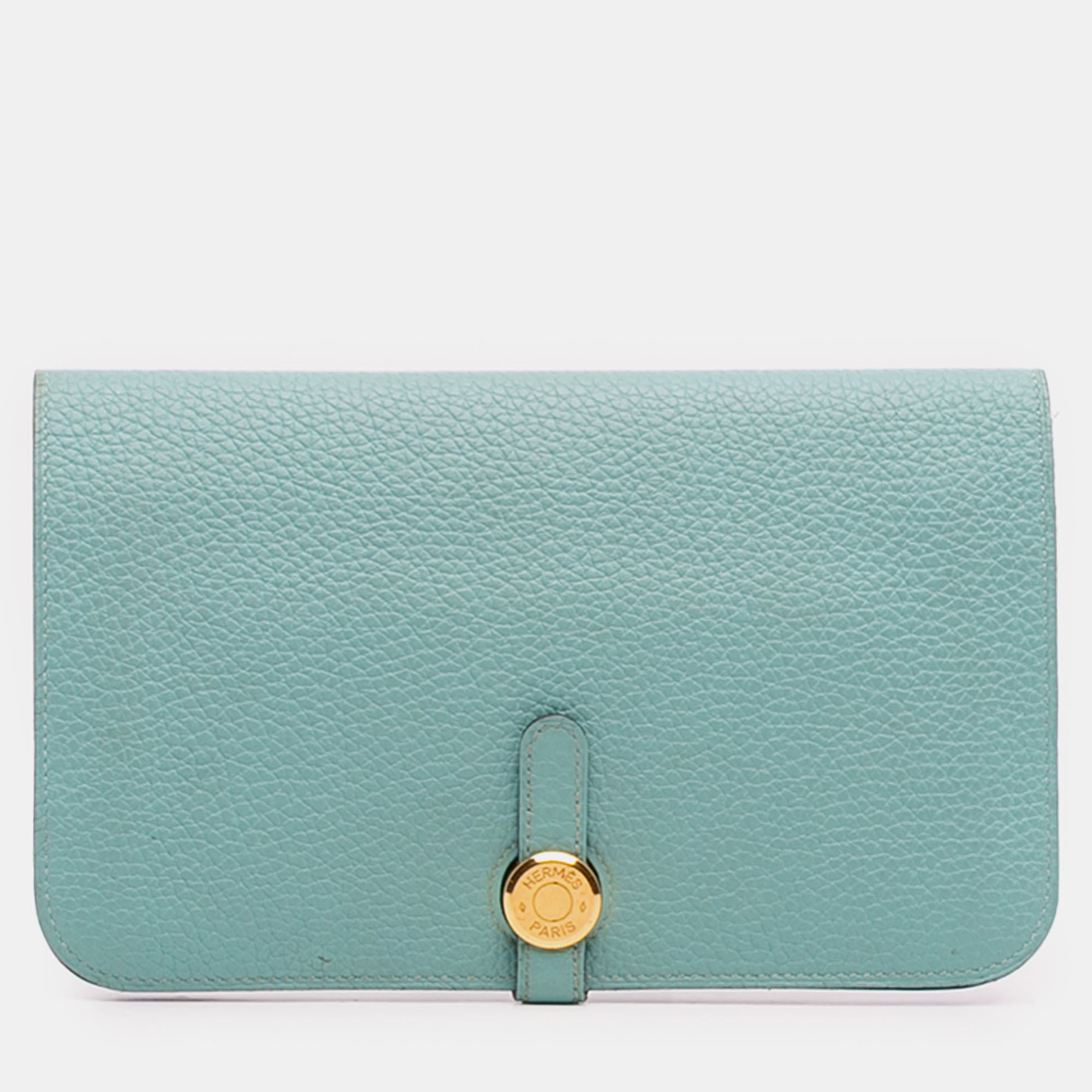 

Hermes Blue Togo Dogon Duo Wallet GM