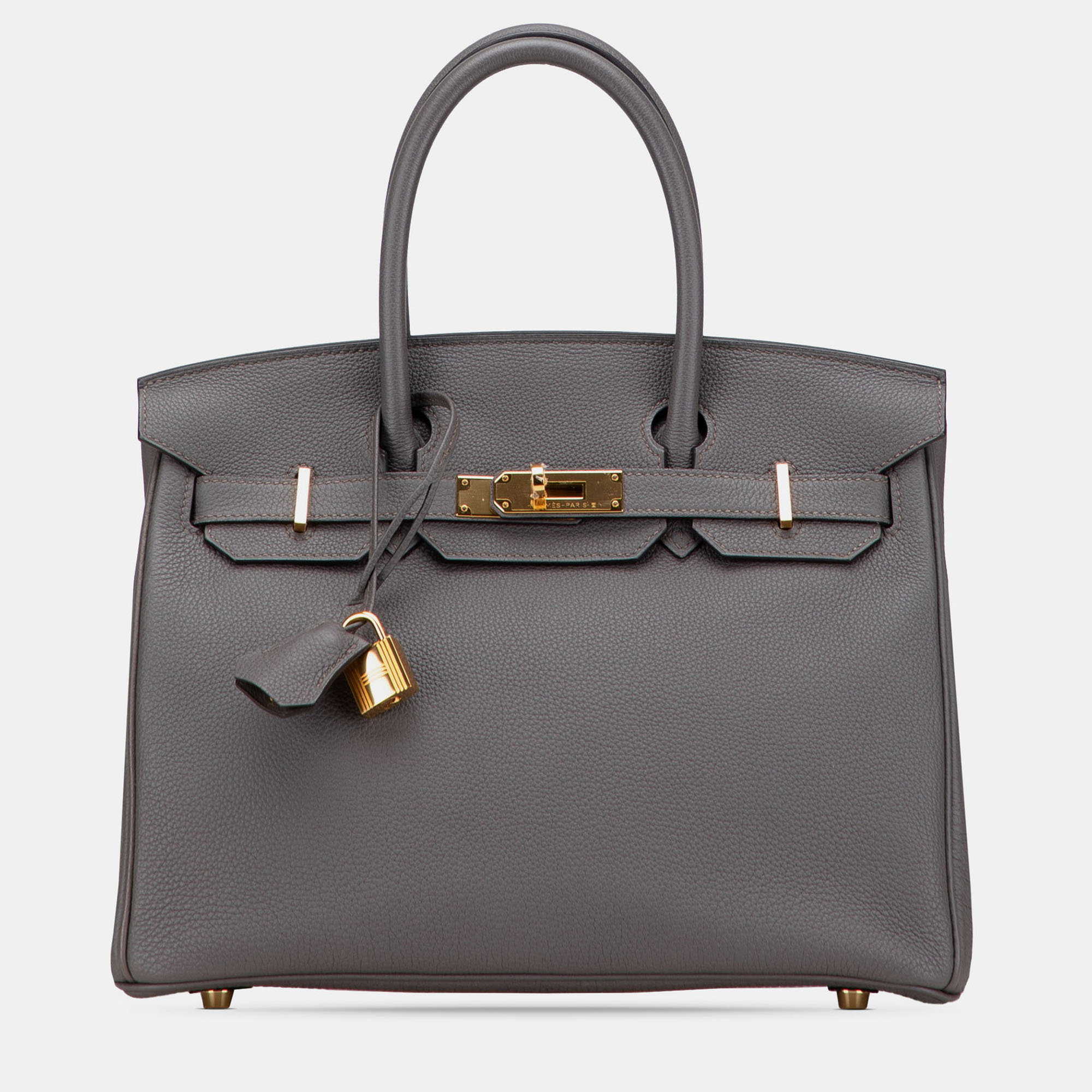 

Hermes Grey Togo Birkin Retourne 30
