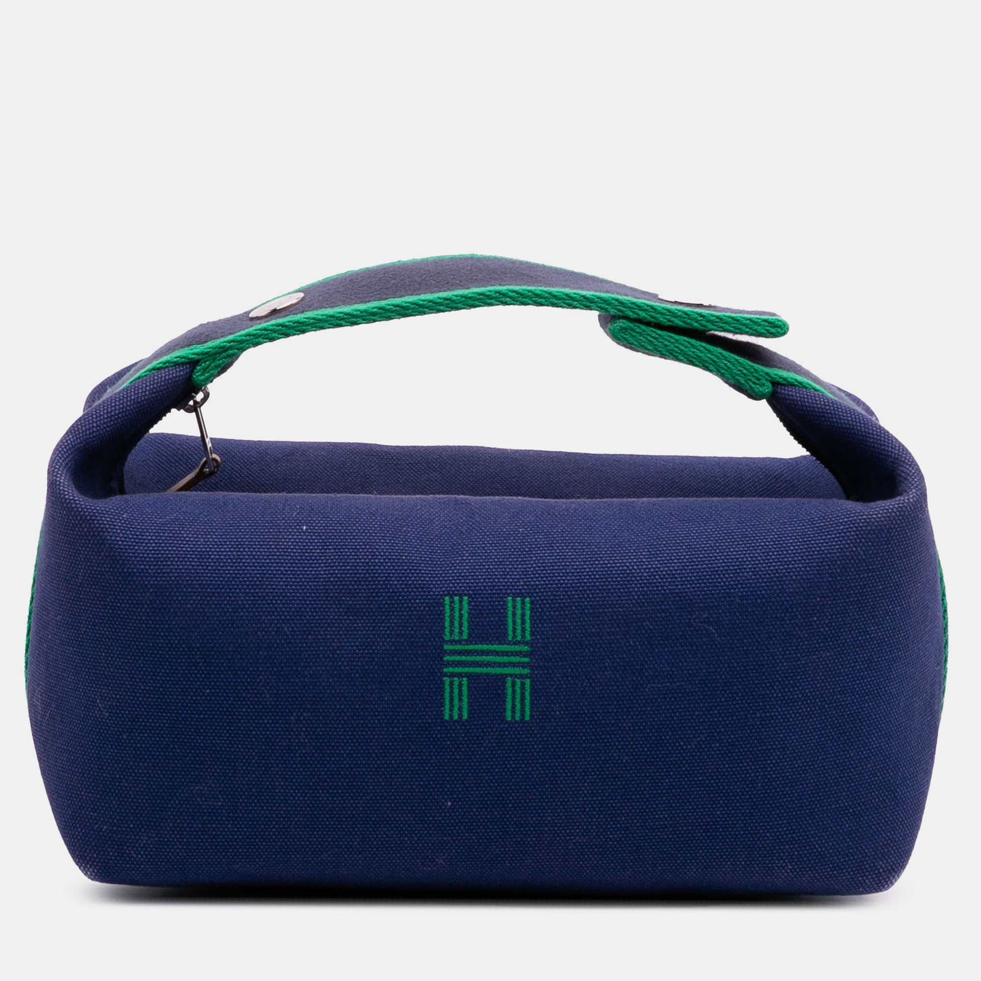 

Hermes Blue Green Small Toile Bride A Brac Case