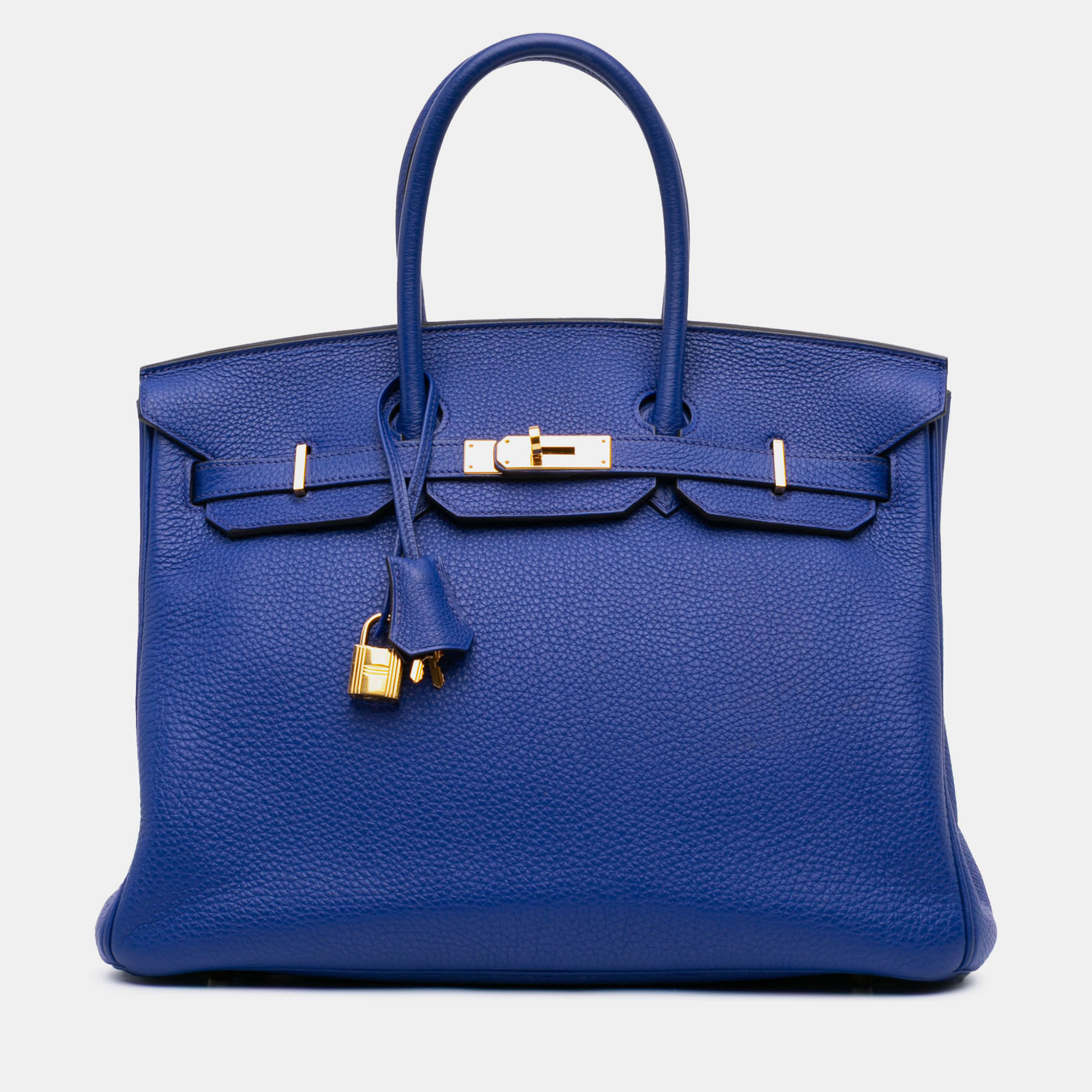 

Hermes Blue Togo Birkin Retourne 35