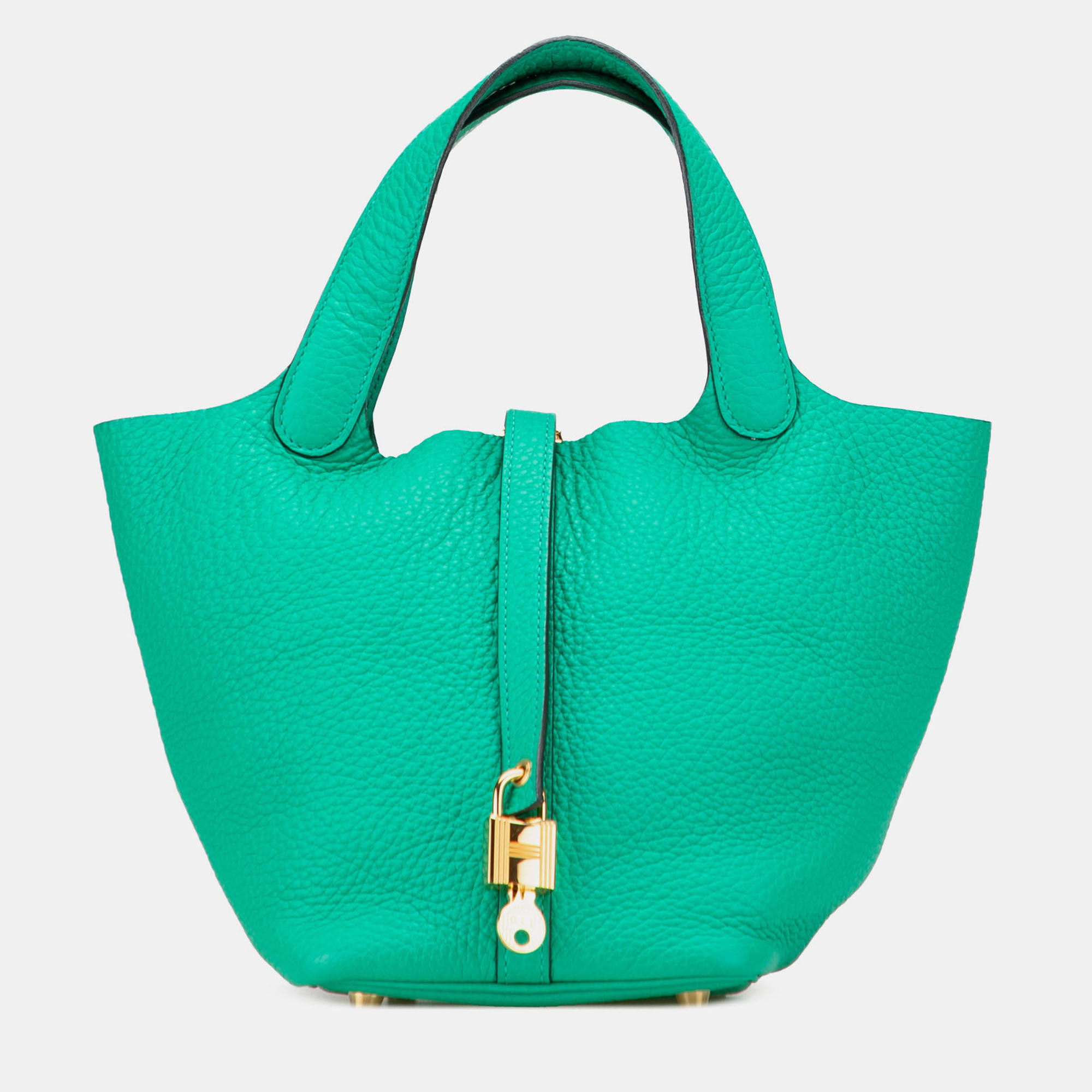 

Hermes Green Clemence Picotin Lock 18