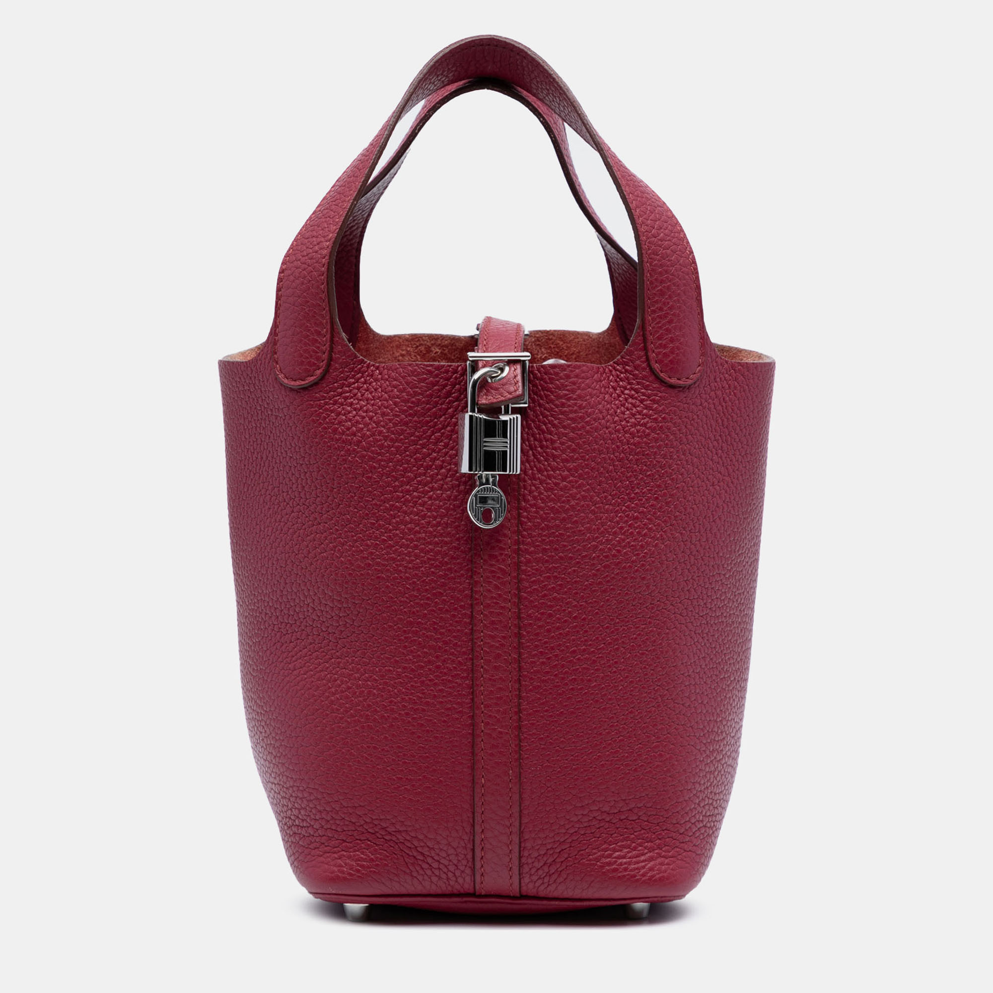 

Hermes Rubis Clemence Picotin Lock 18, Red