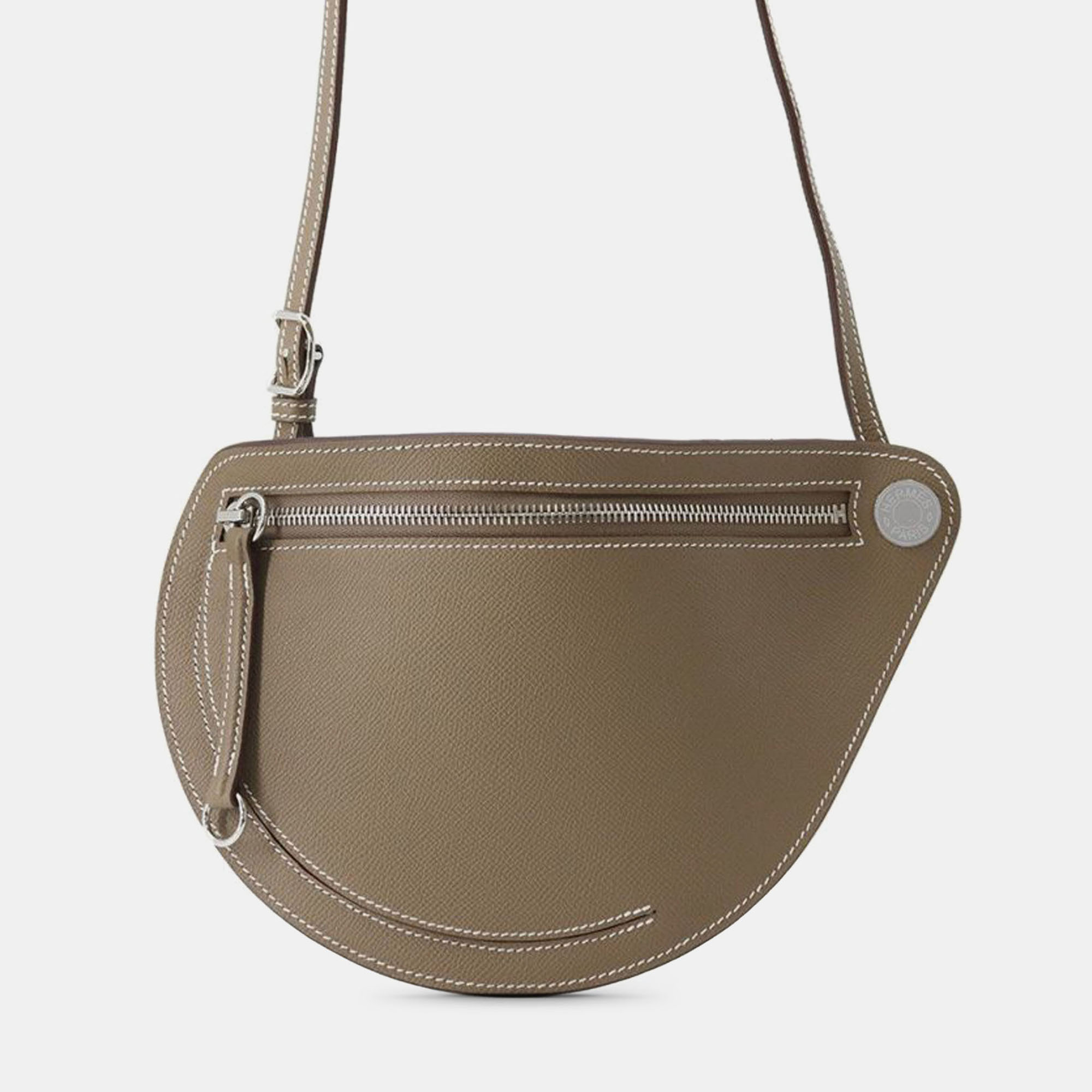 

Hermes Brown Epsom Petite Course