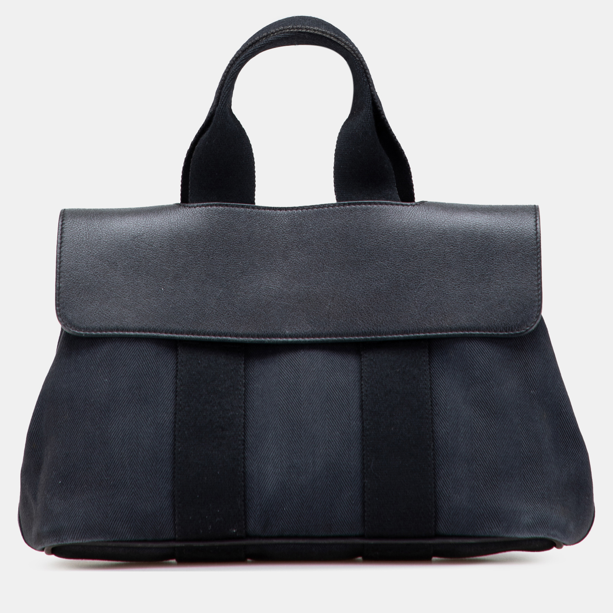 

Hermes Black Toile Valparaiso PM