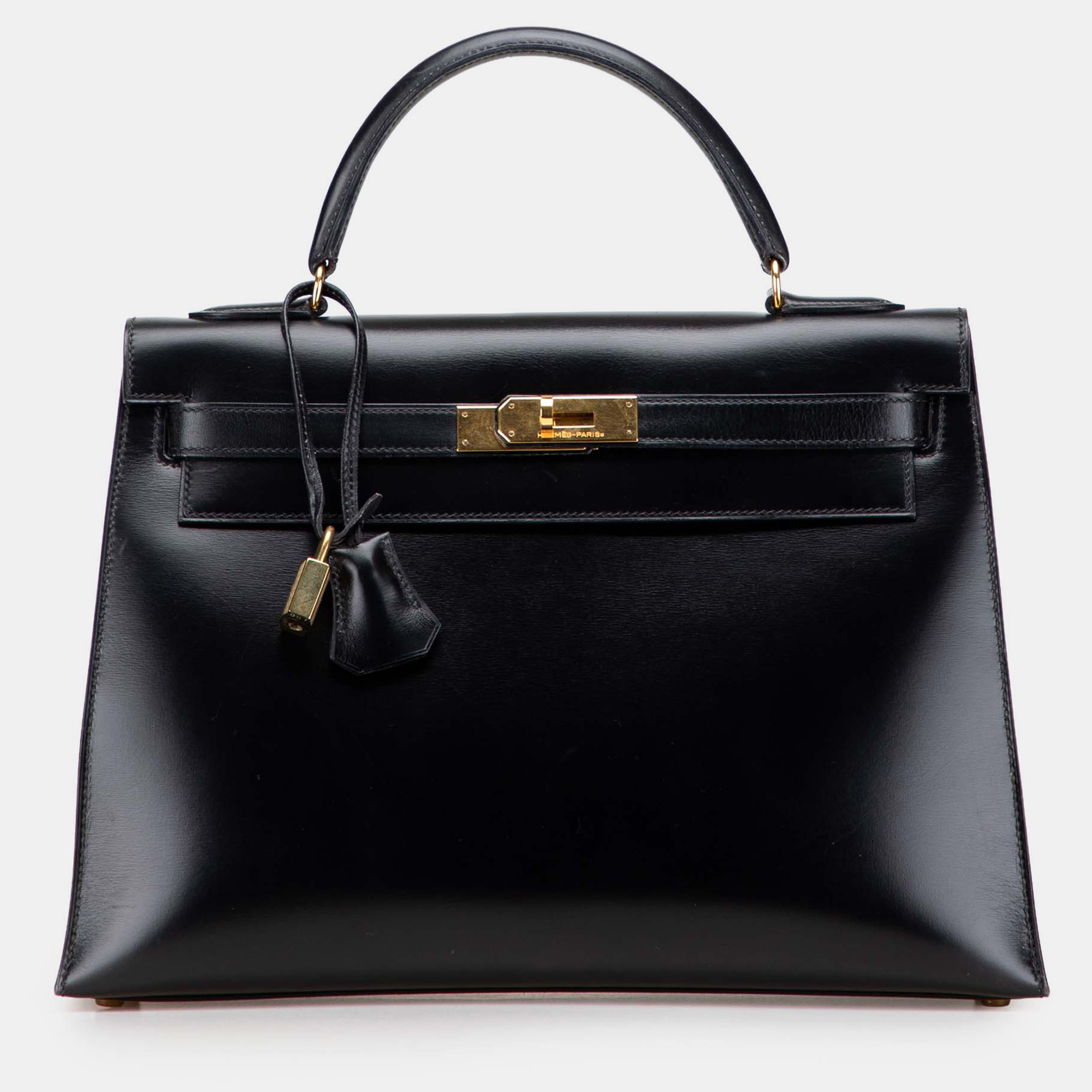 

Hermes Black Box Calf Kelly Sellier 32