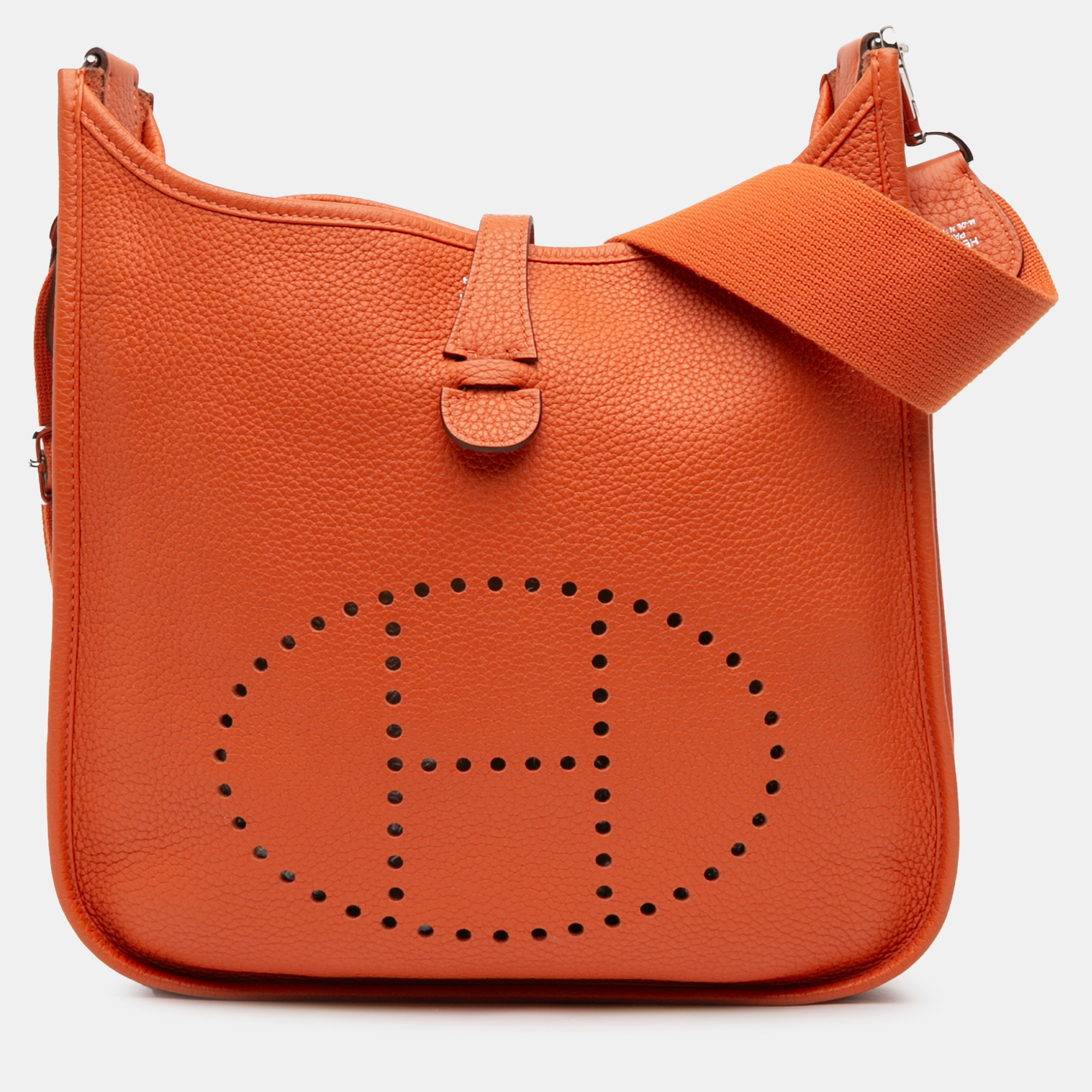 

Hermes Orange Clemence Evelyne III 29
