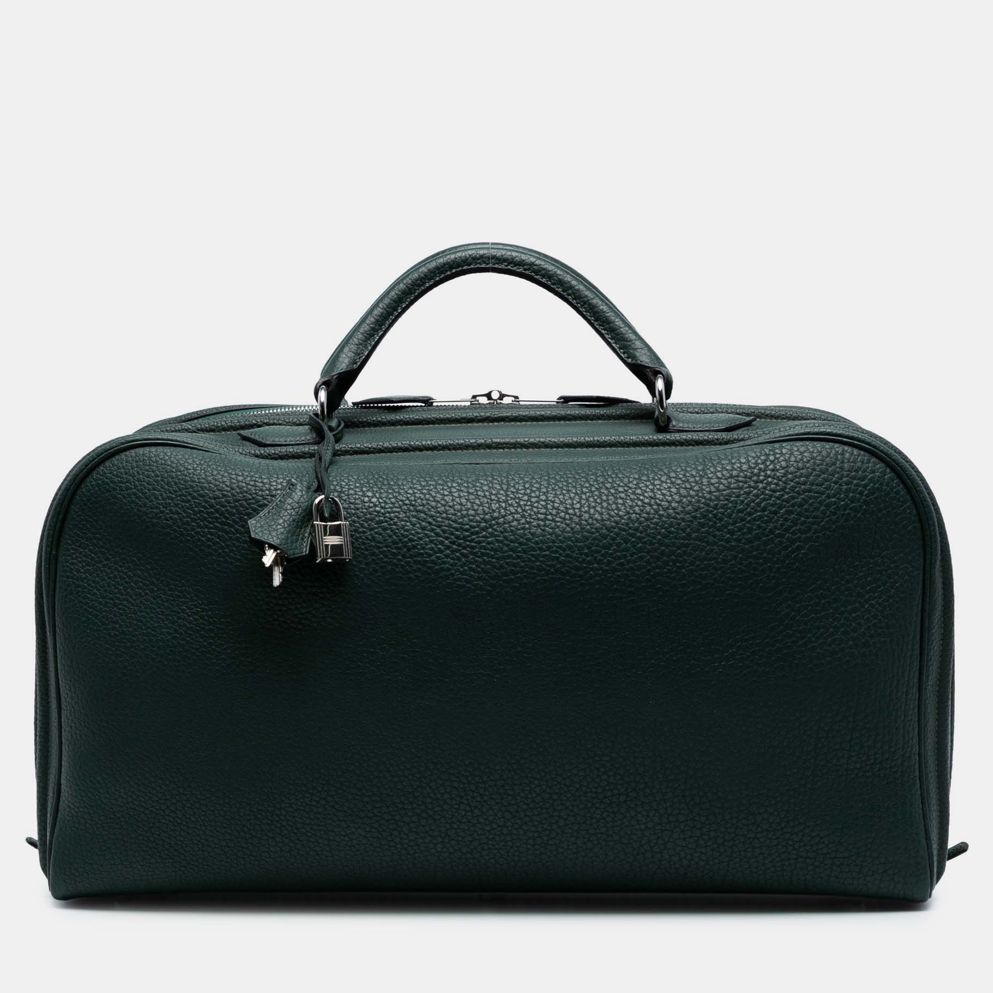 

Hermes Vert Cypress Epsom Sac En Vie 50, Green