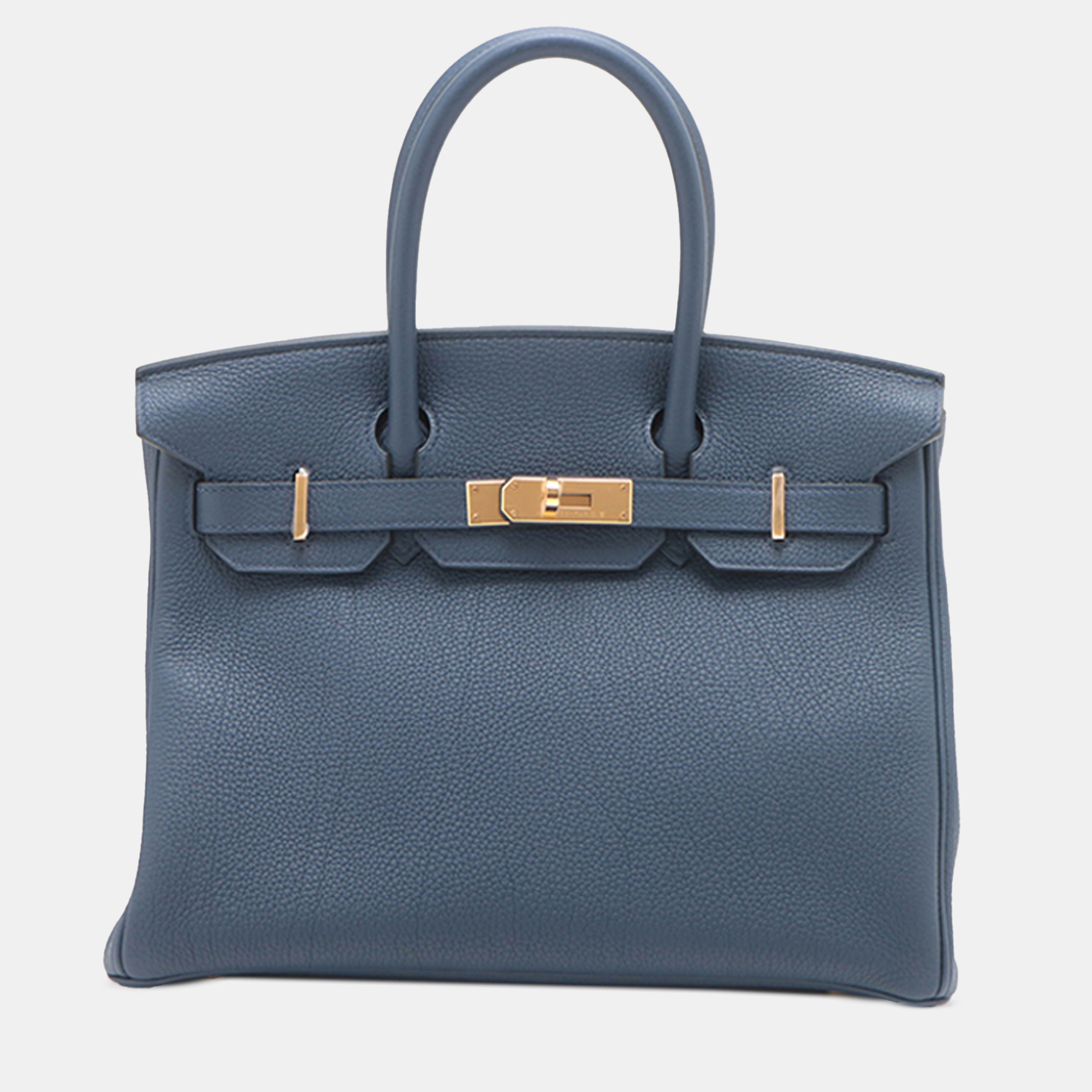 

Hermes Blue Togo Birkin Retourne 30