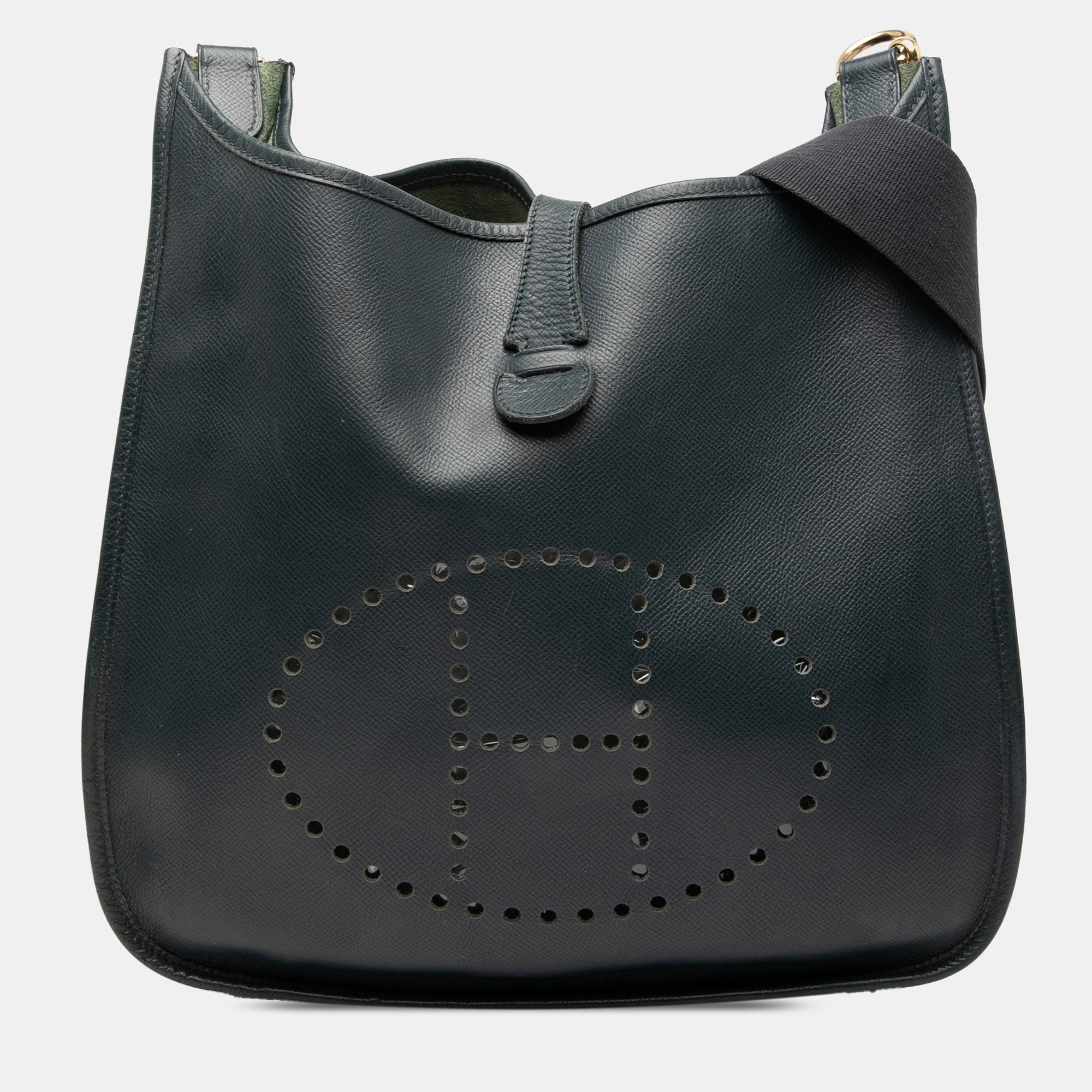 

Hermes Blue Clemence Evelyne GM