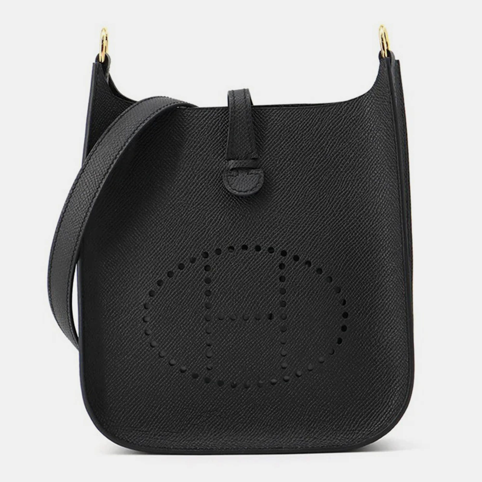 

Hermes Evelyne Size TPM Black Epsom Bag