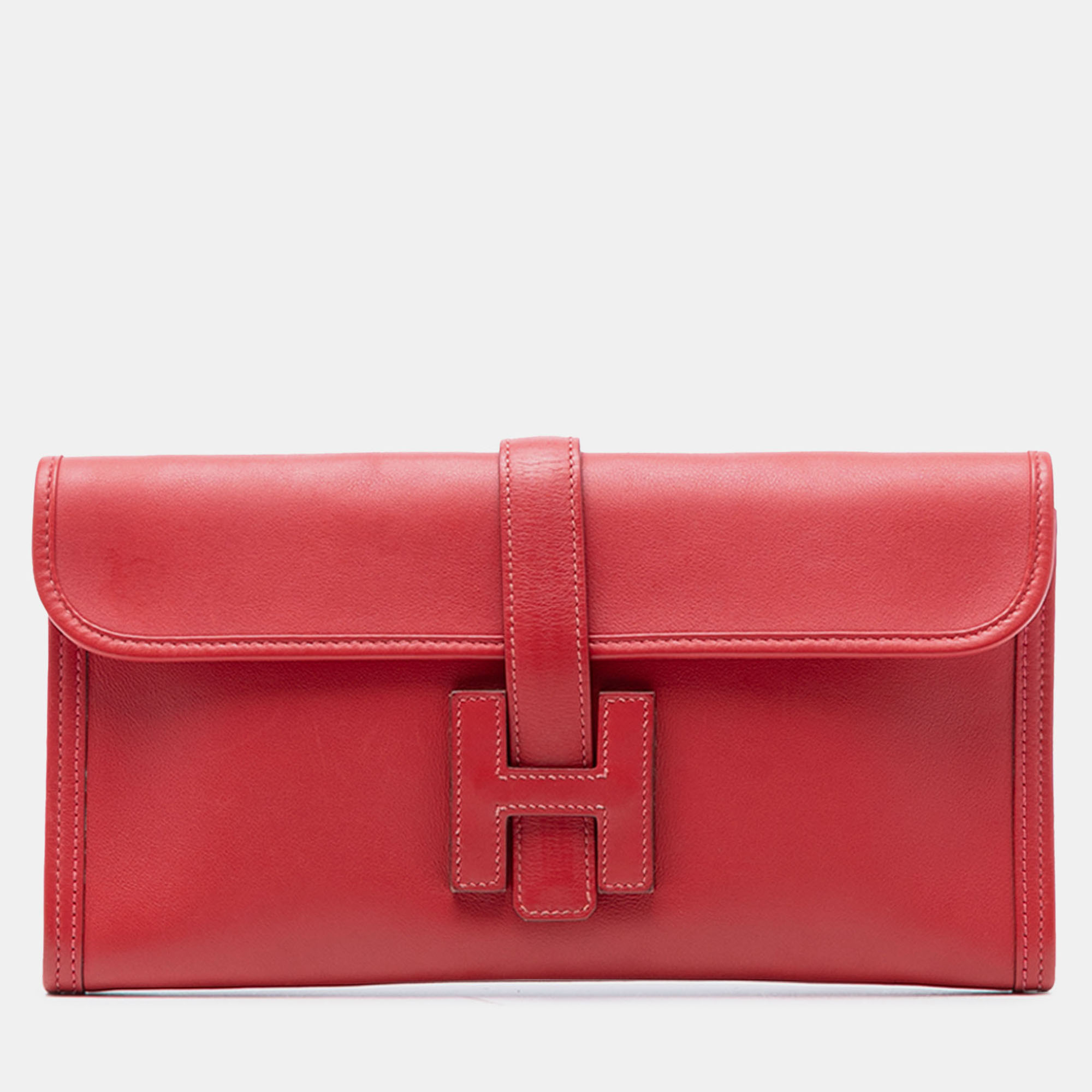 

Hermes Jige Elan 29 Red Swift Bag
